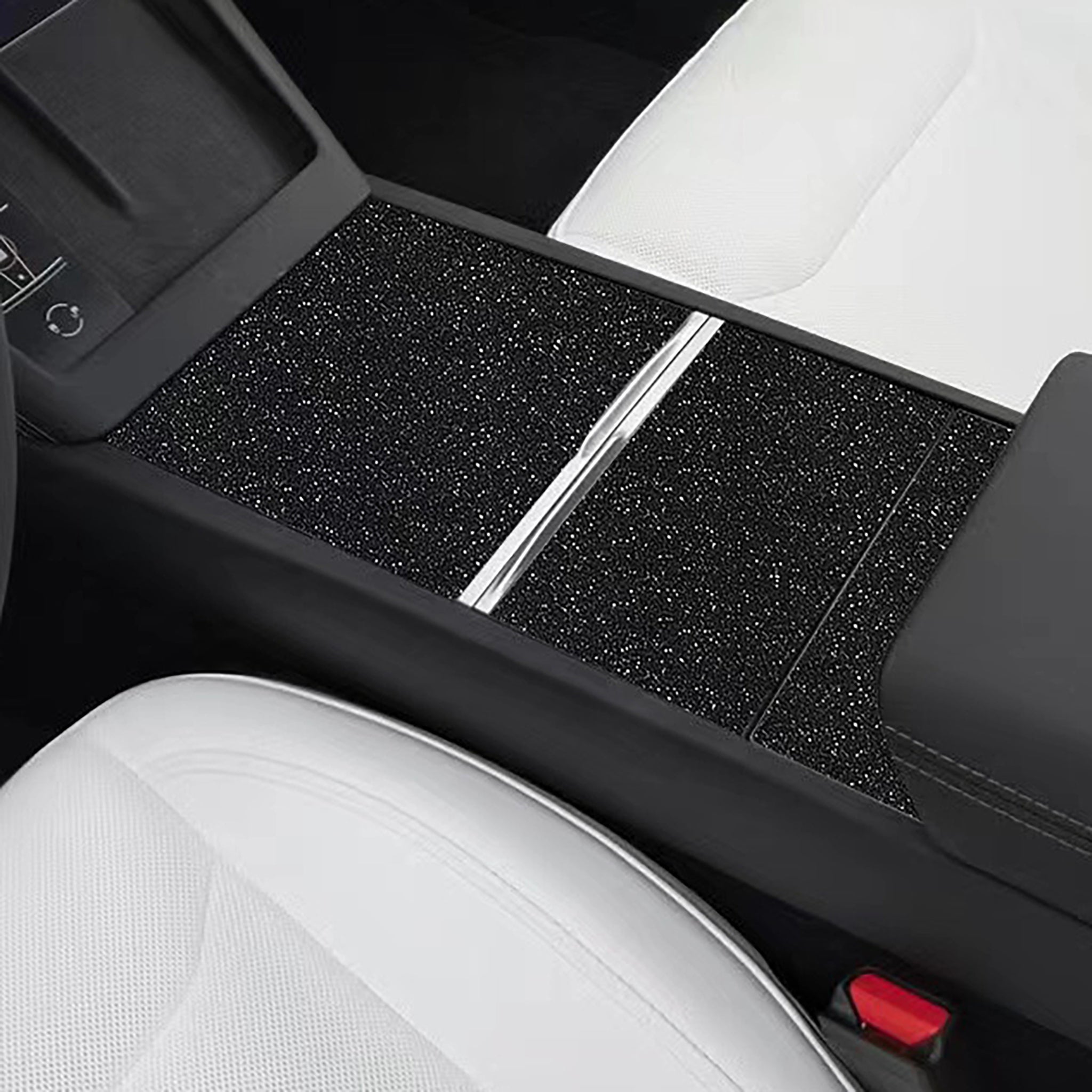 Premium Center Console Wrap for Tesla Model 3 Highland (2024+) - Scratch-Resistant Vinyl Cover with Non-Slip Surface - Perfect for Daily Commute & Road Trips