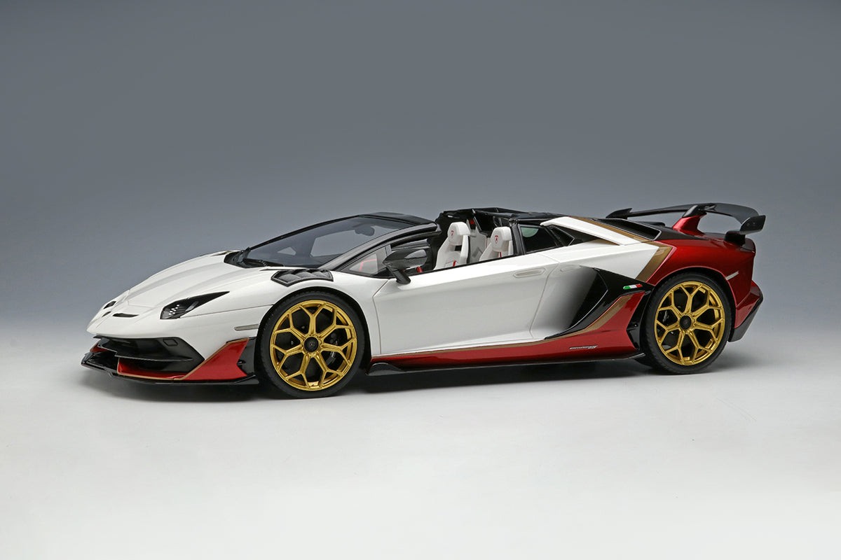 EIDOLON 1:18 Scale Lamborghini Aventador SVJ Roadster 2020 Model Car - Ad Personam Custom 2-Tone Paint | Diecast Collectible for Display & Racing Enthusiasts