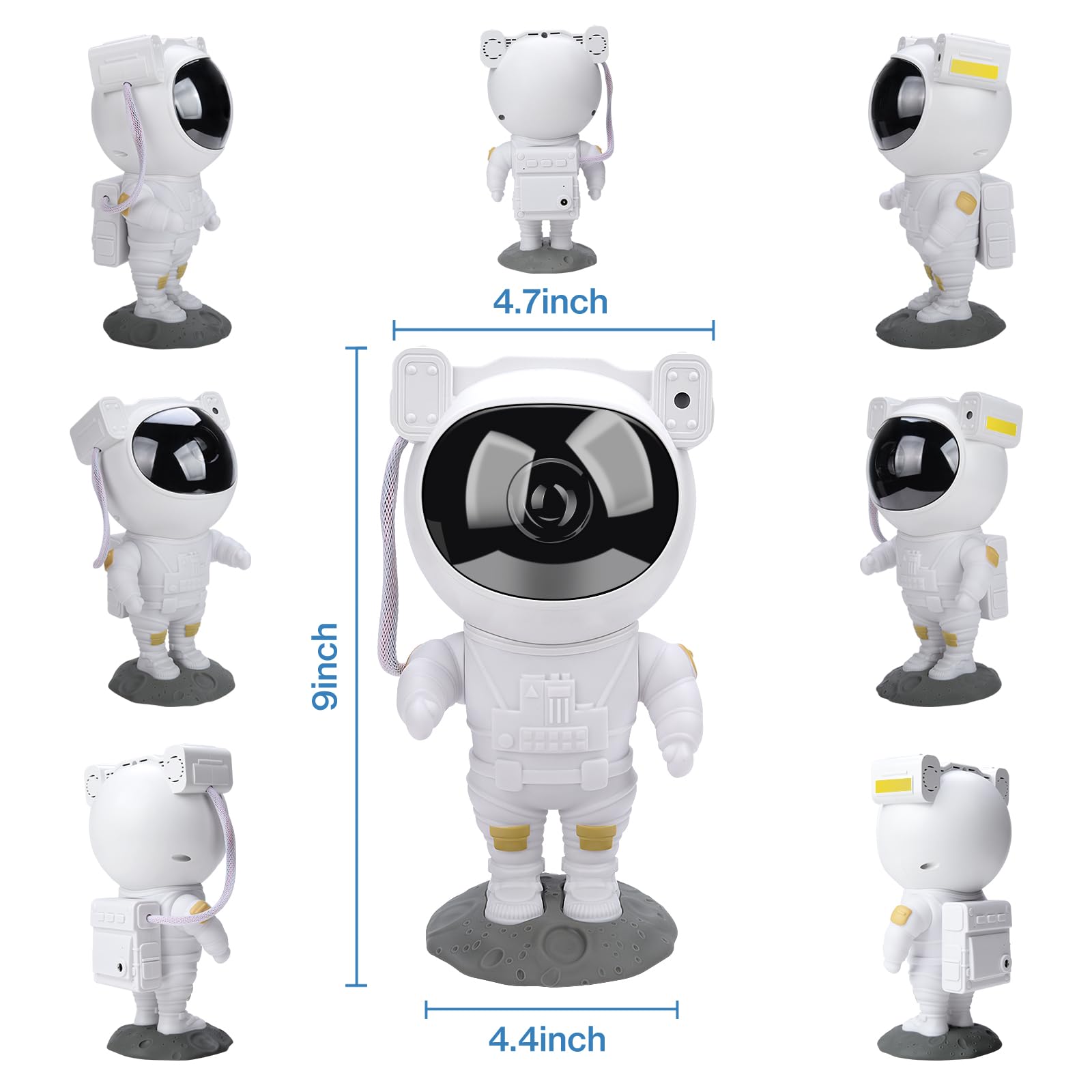 Best LED Starry Sky Projector with Astronaut Design - Remote Control & Timer Galaxy Light for Bedroom, Kids Room & Home Theater | Perfect Night Light & Relaxation Gift for Adults & Teens