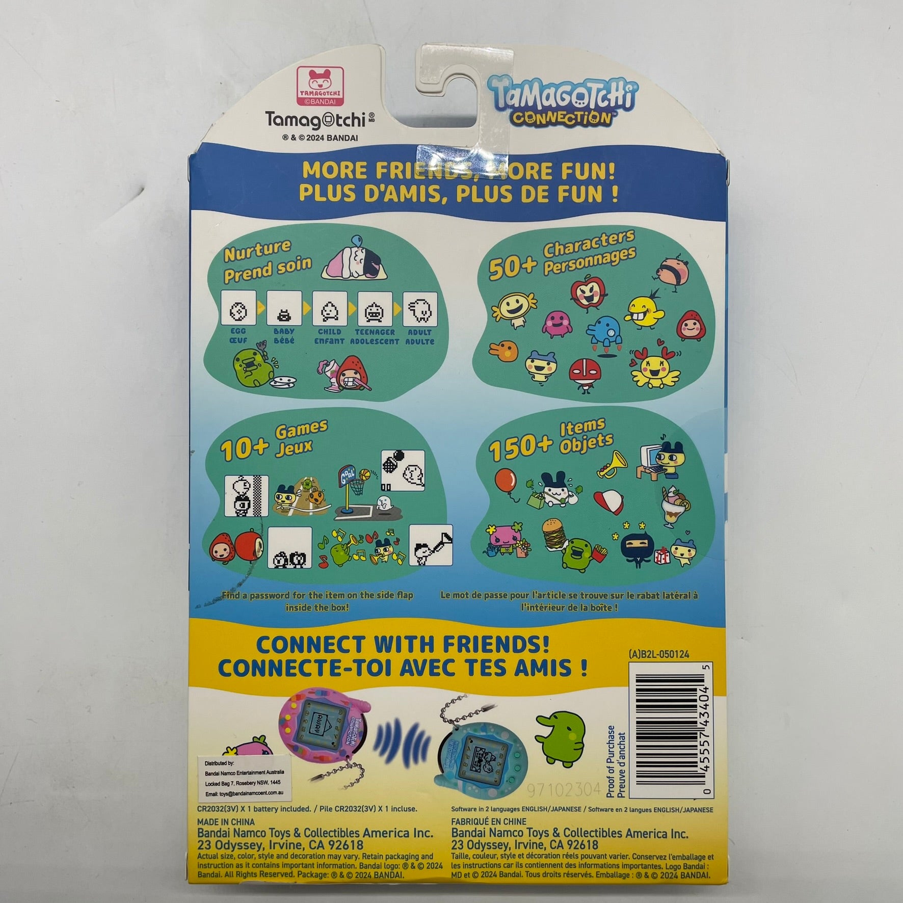 Bandai Tamashii Nations Tamagotchi Connection Virtual Pet - Bubbles Edition (New & Sealed) - Perfect Gift for Kids & Collectors, Fun Digital Companion for Home, Office & Travel