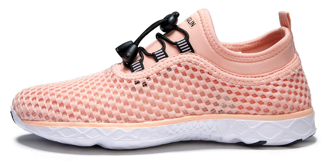 Women's Quick Drying Aqua Water Shoes - Lightweight Non-Slip Swim Shoes for Beach, Pool, Yoga & Water Sports | Comfortable & Breathable Design