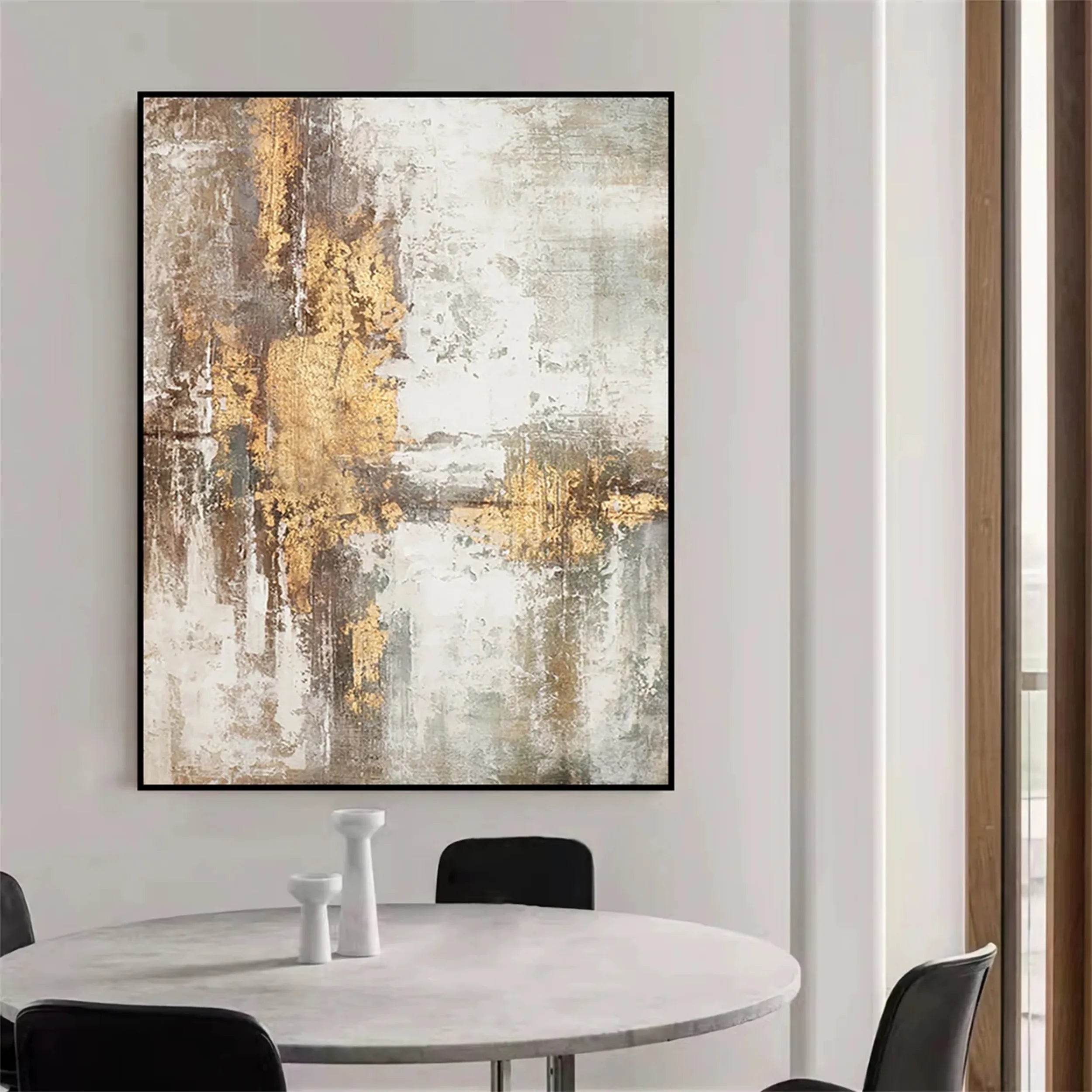 Abstract Painting #AB 109 - Modern Wall Art for Home & Office Decor - Perfect for Living Room, Bedroom or Workspace