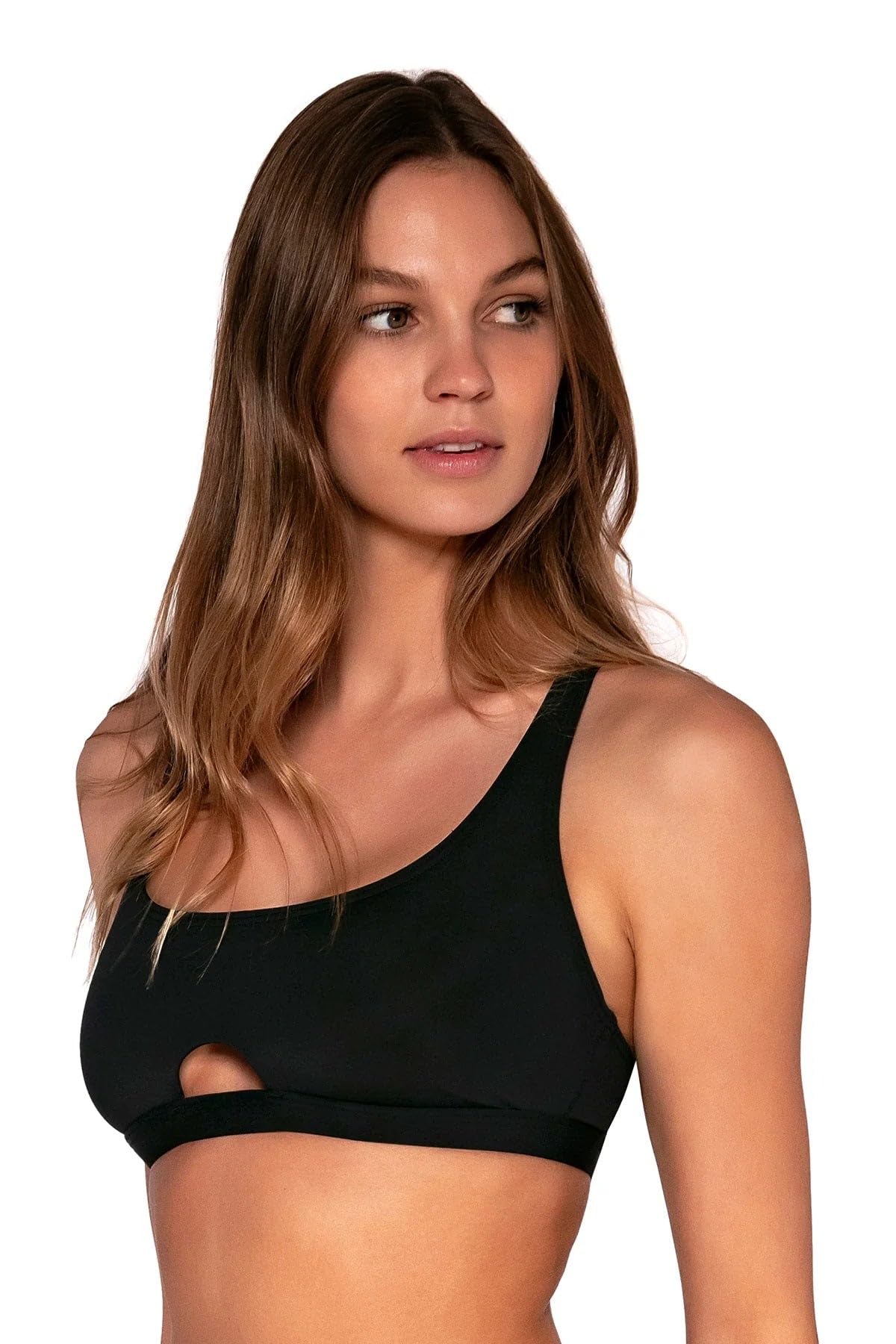 Sunsets Brandi Women's Bralette Swimsuit Bikini Top with Removable Pads - Comfortable Beachwear for Swimming, Sunbathing & Summer Vacations