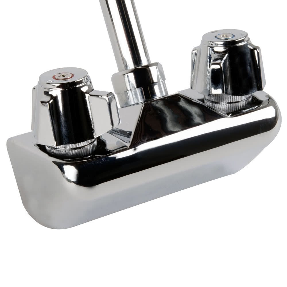 Royal Industries Hand Sink Replacement Faucet - Durable Stainless Steel Commercial Faucet for Restaurants, Hospitals & Public Restrooms