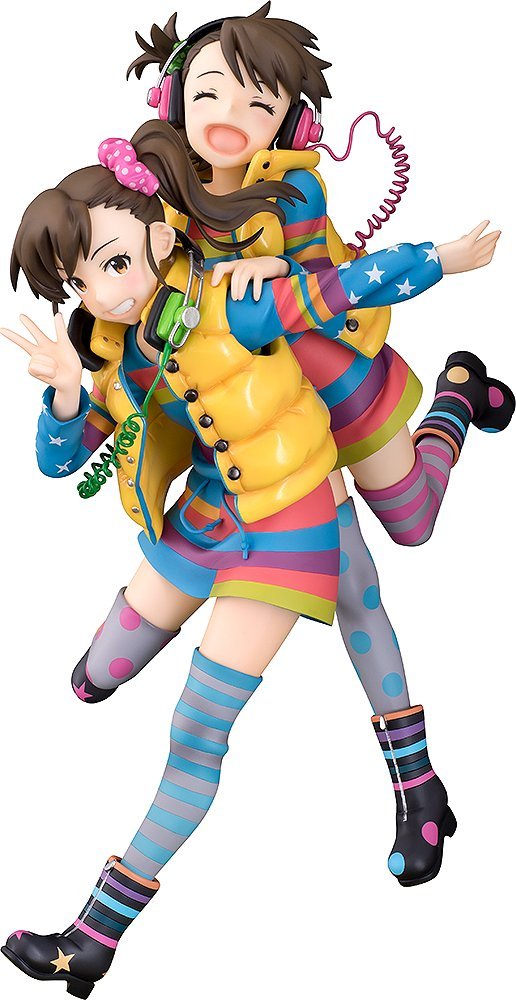 The Idolmaster Ami & Mami Futami 1/8 Scale PVC Figure - Anime Collectible for Display & Decoration - Perfect for Otaku Rooms, Gaming Setups & Anime Conventions