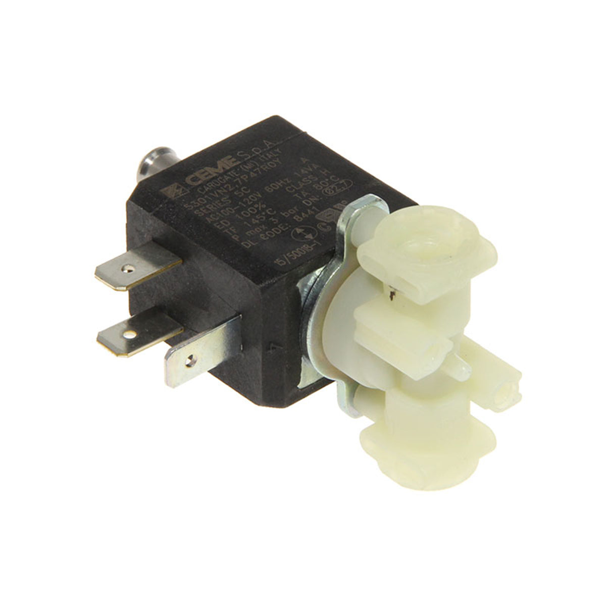 Original DeLonghi Solenoid Valve 5213218441 - Replacement Part for Coffee & Espresso Machines - Perfect for Home Baristas & Commercial Use