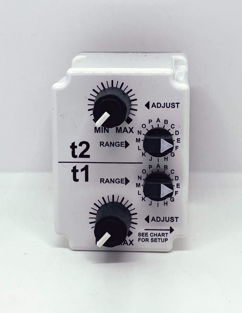 Macromatic TR-6652U Multifunction Timer Relay - Adjustable Delay Interval 24-240V AC & 12-125V DC - Perfect for Industrial Automation, HVAC Systems and Motor Control Applications