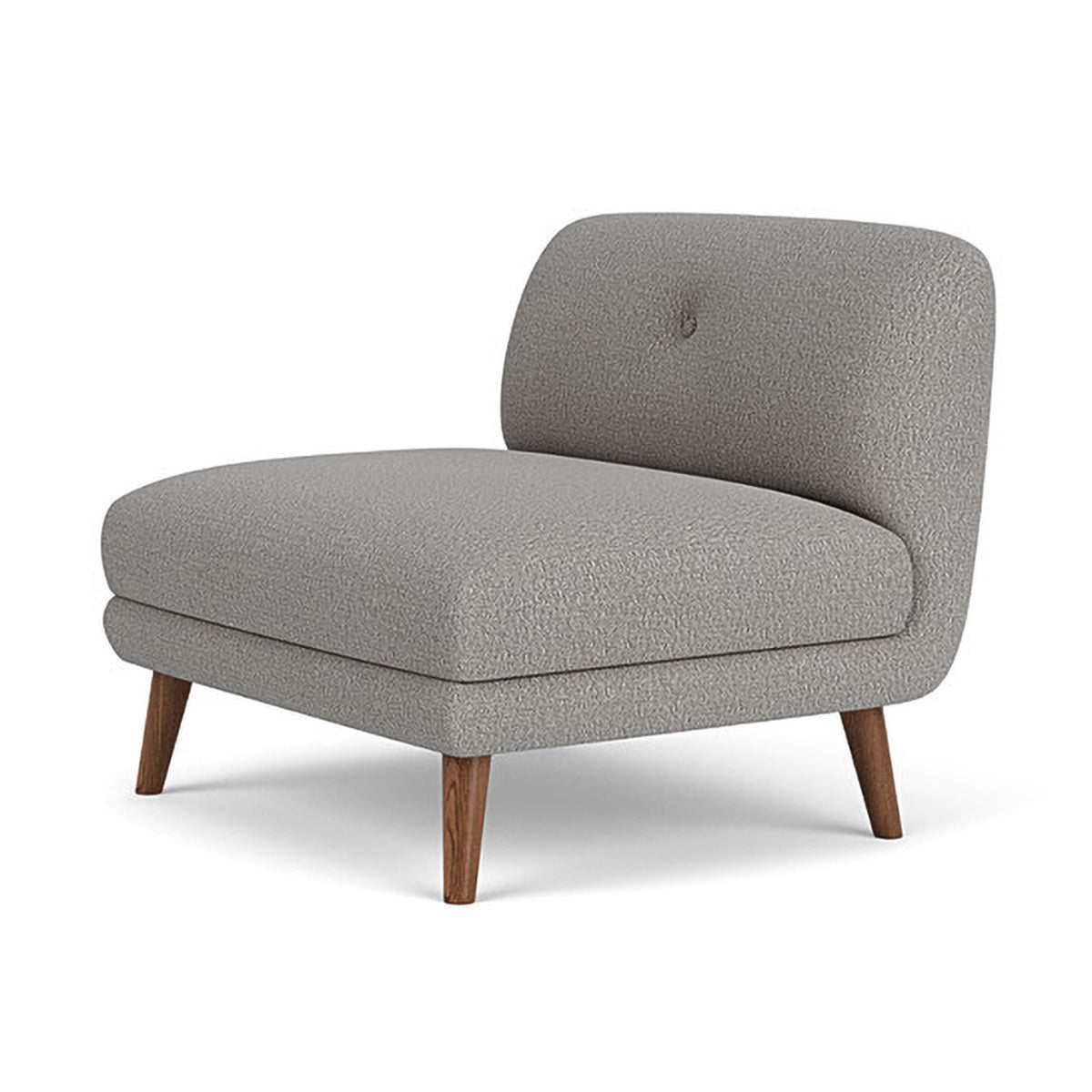 Alfred Boucle Modular Armless Sectional Sofa - Modern Comfort for Living Room, Lounge & Office Spaces
