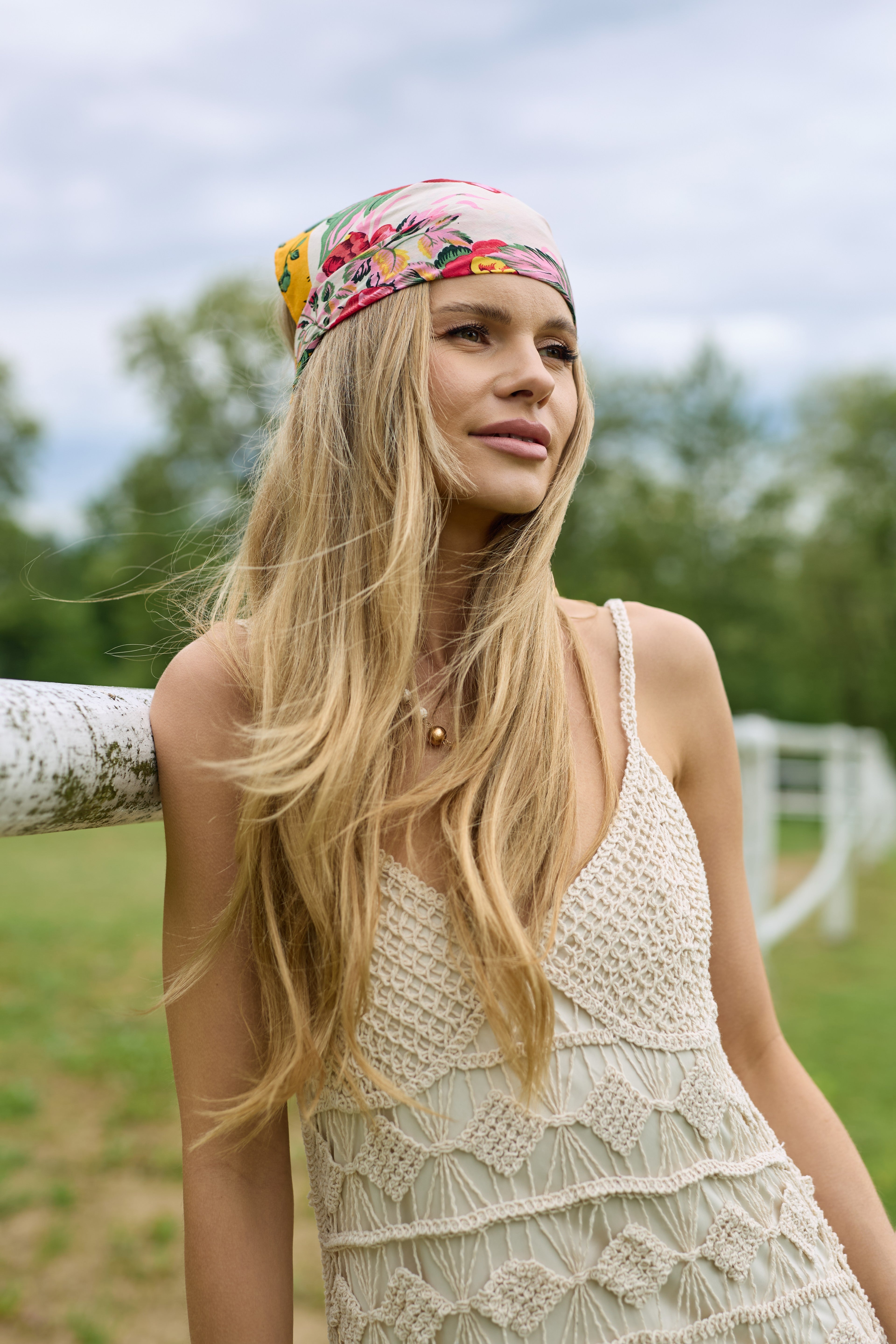 Stylish Multi-Pattern Floral Bandana Scarf - Fashionable Headband, Hair Accessory & Neck Wrap for Women - Perfect for Outdoor Activities, Music Festivals & Summer Outfits