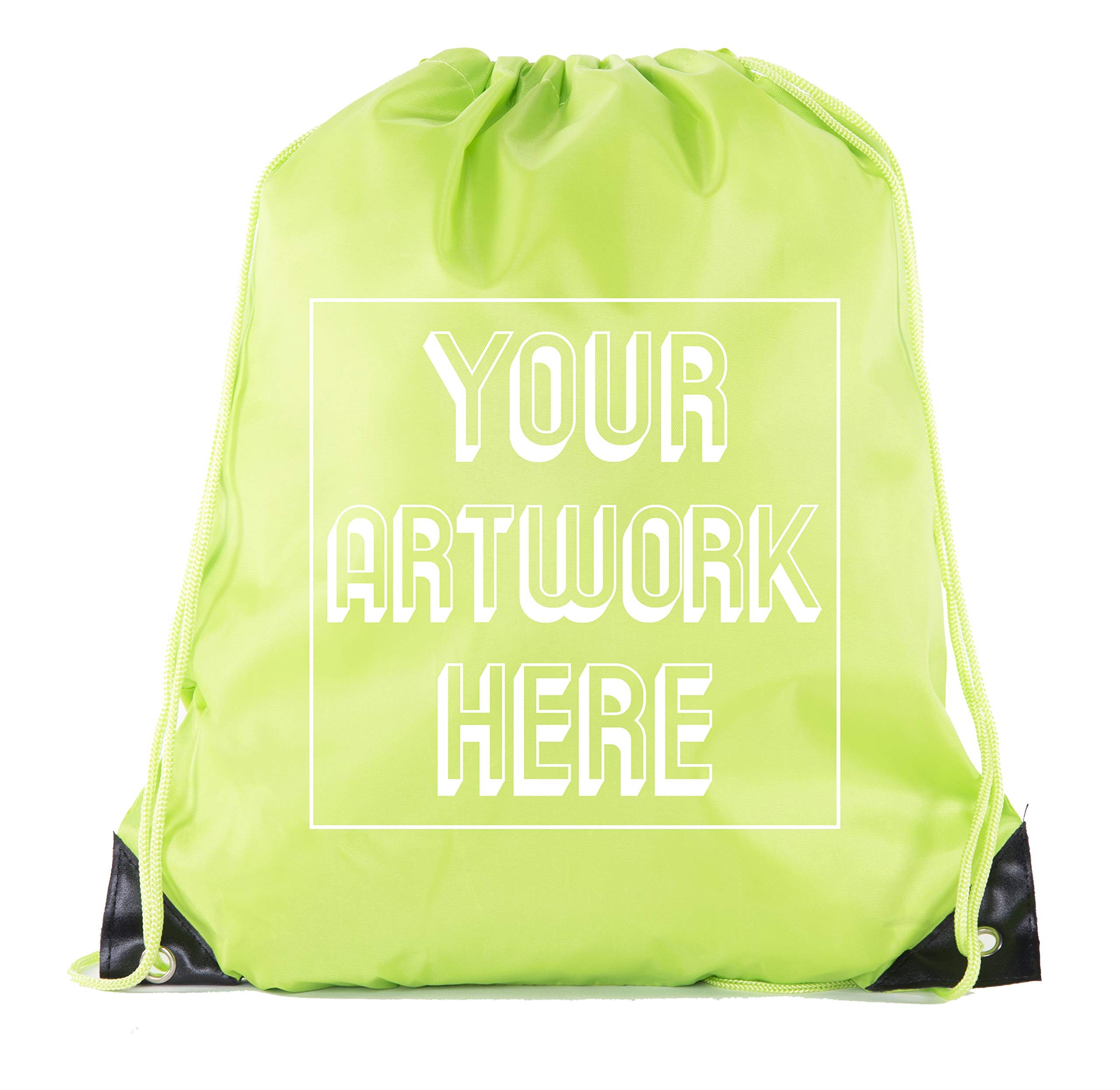 Custom Drawstring Backpack Bulk Wholesale - Personalized Gym Sports Bags for Workout, Travel & School - Lightweight Durable Sack Backpacks for Men Women