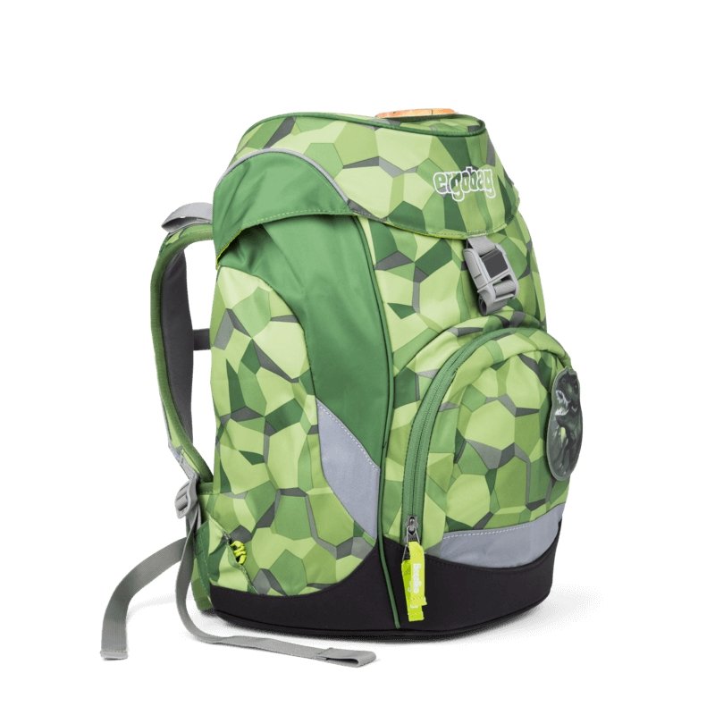 Ergobag Prime School Backpack for Kids - Durable & Lightweight with Dinosaur Design (Bearanusaurus Rex) - Perfect for School, Travel & Daily Use