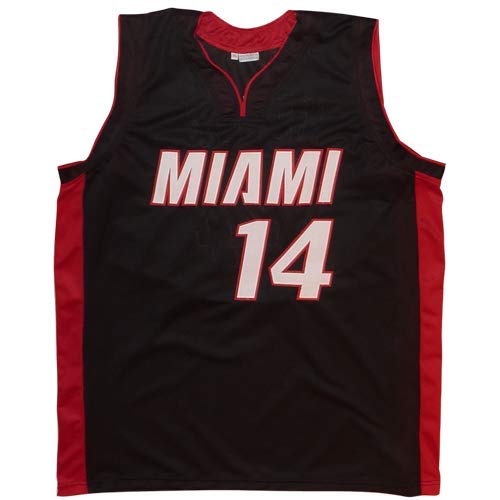 Tyler Herro Autographed Miami Heat Black #14 Custom Basketball Jersey - Perfect for Collectors, Fans, and Game Day Outfits