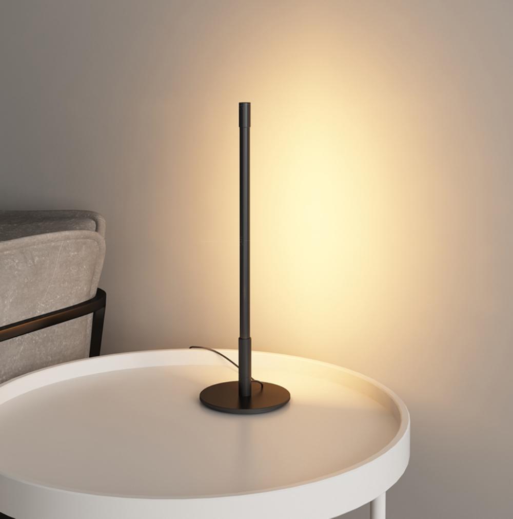 Modern Linear LED Table Lamp - Adjustable Brightness, Energy Efficient Desk Light for Home Office, Reading & Study - Perfect for Workspaces, Bedrooms & Living Rooms