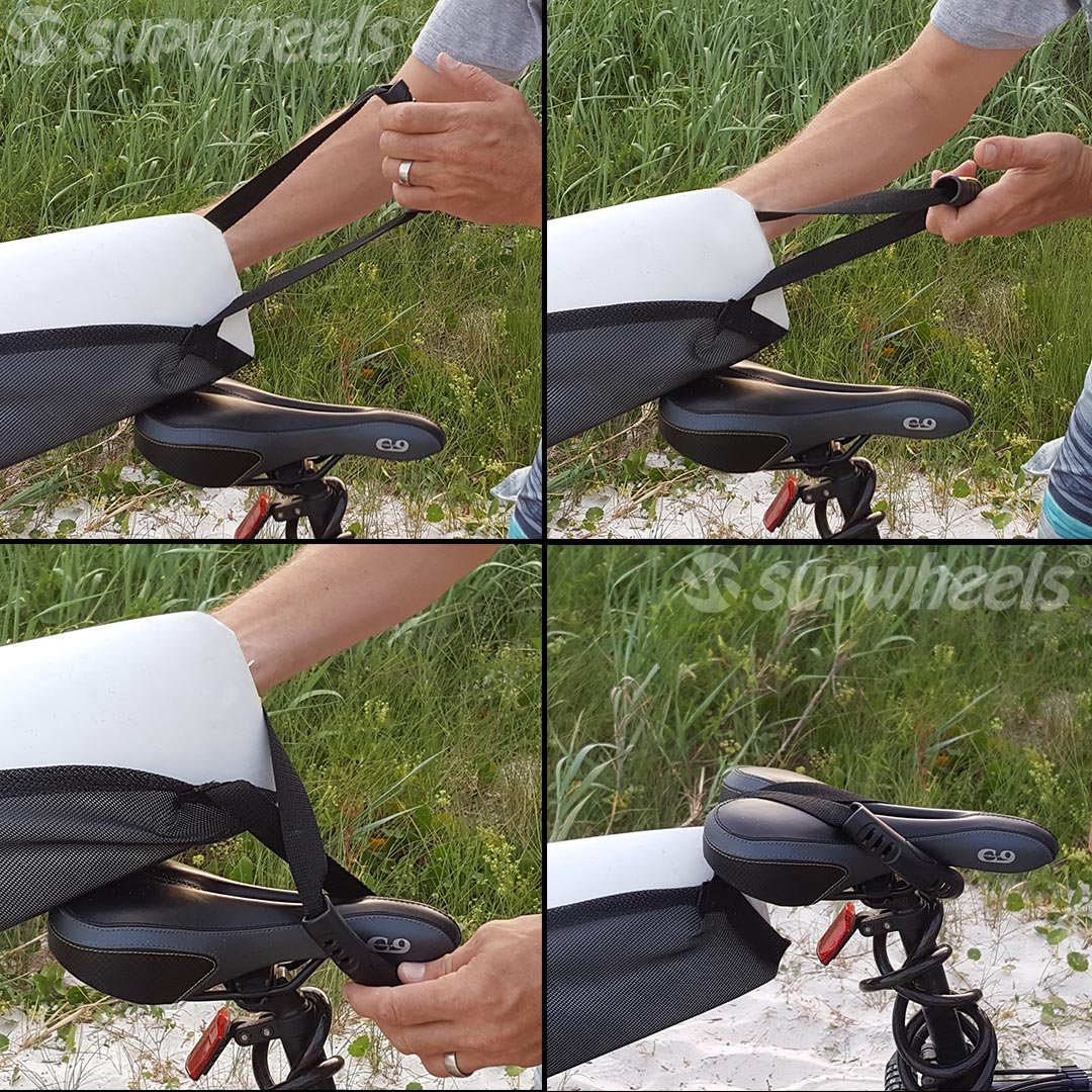 Walk or Bike Bundle - Wheel Carry & Bike Strap Handle Combo for Cycling, Hiking & Outdoor Adventures | Portable Transport Solution
