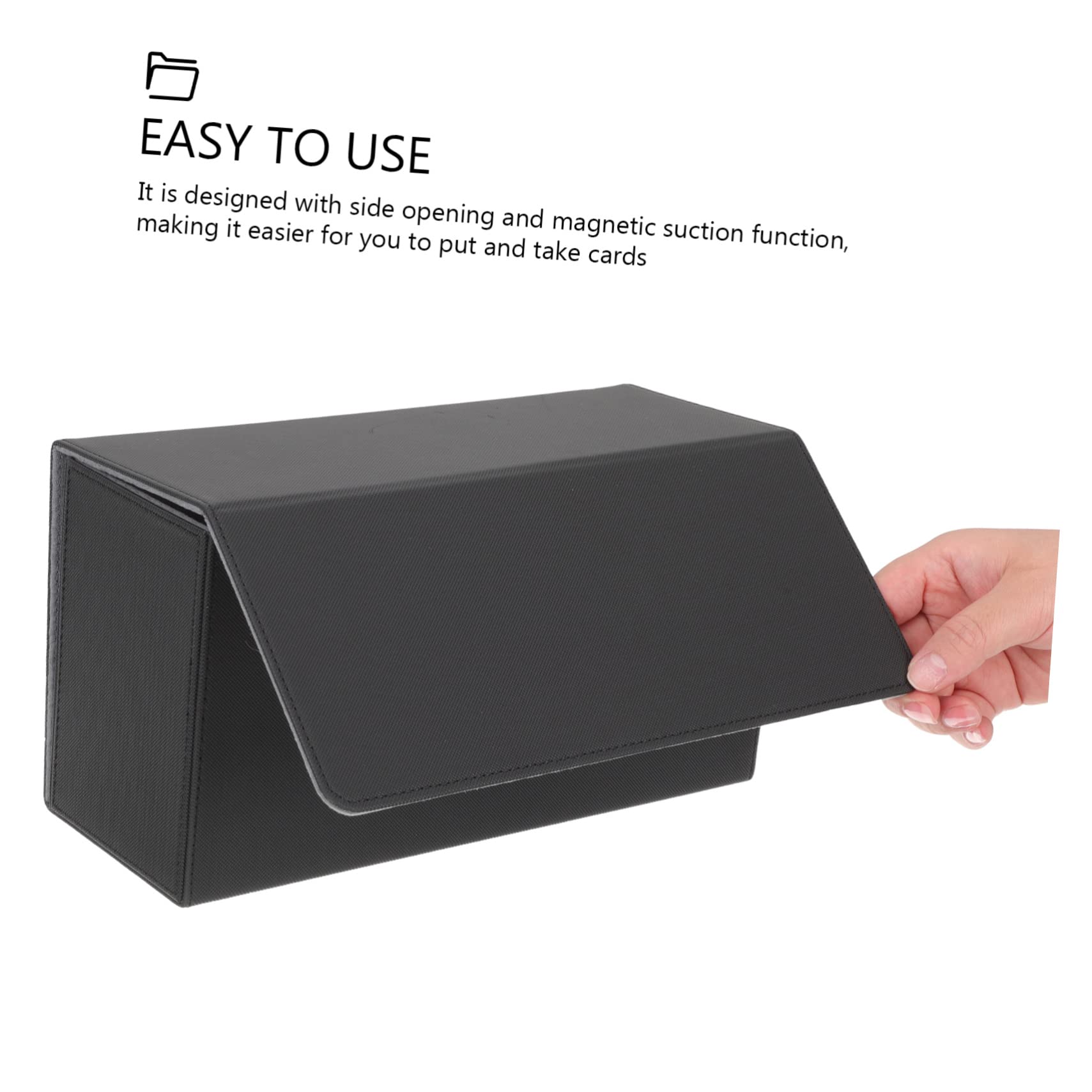 Toyvian Sports Card Holder Box - Premium Trading Card Organizer for Baseball & Football Cards | Perfect for Collectors, Game Nights & Storage