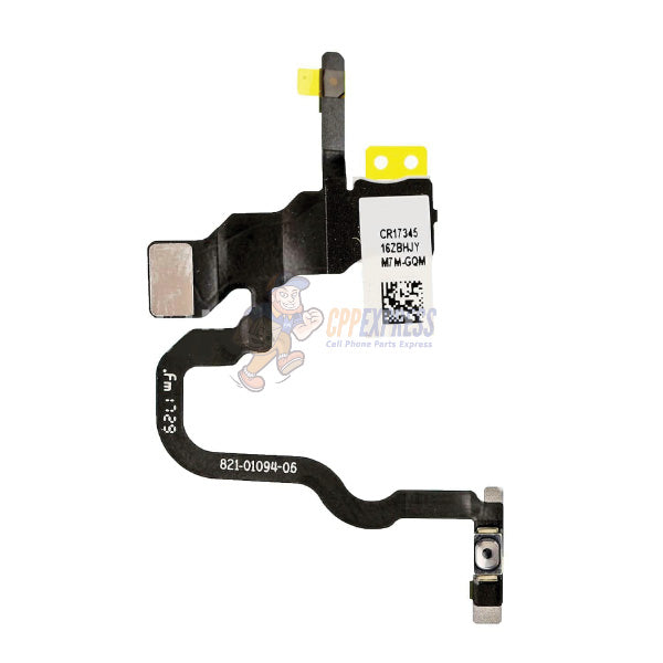 Original iPhone X Power Button Flex Cable Replacement - Compatible with iPhone X (Model A1865, A1901, A1902) - Easy DIY Repair Solution for Home & Professional Use
