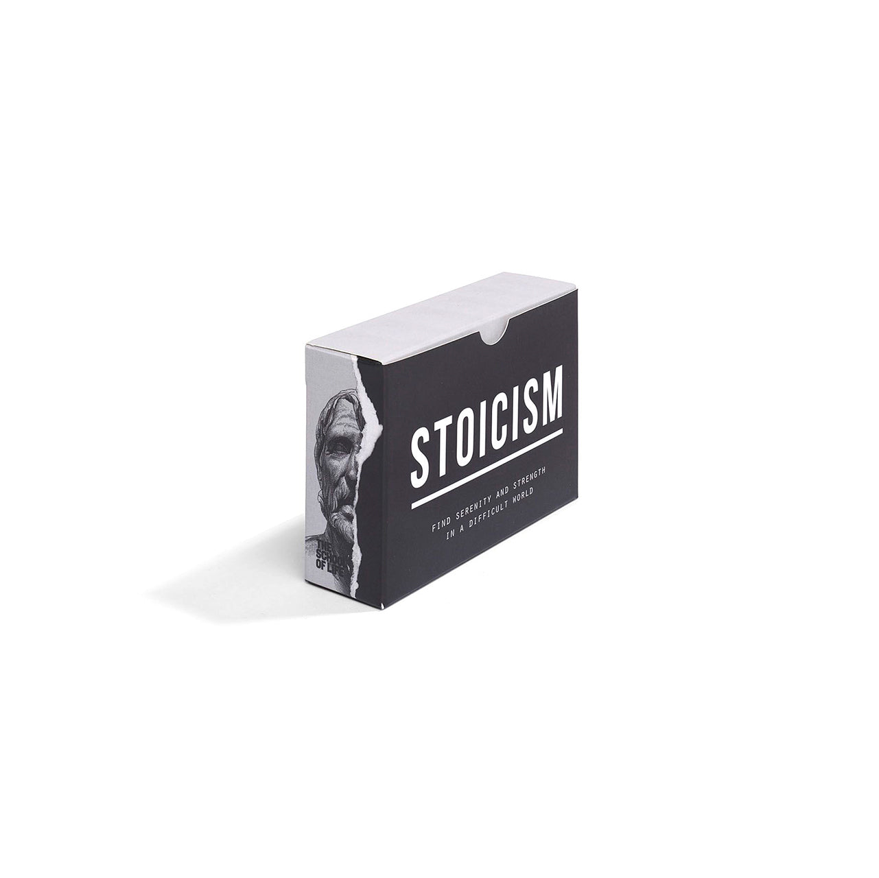 Stoicism Card Set - 50 Inspirational Stoic Quotes & Wisdom Cards for Daily Motivation, Meditation & Self-Improvement | Perfect for Journaling, Office Decor & Gift Giving