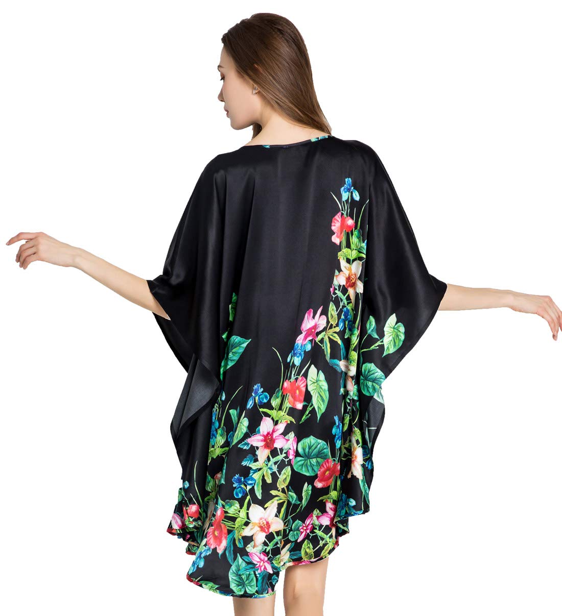 Grace Silk 100% Pure Mulberry Silk Nightgown for Women - Luxurious Sleepwear for Comfortable Nights & Elegant Lounging