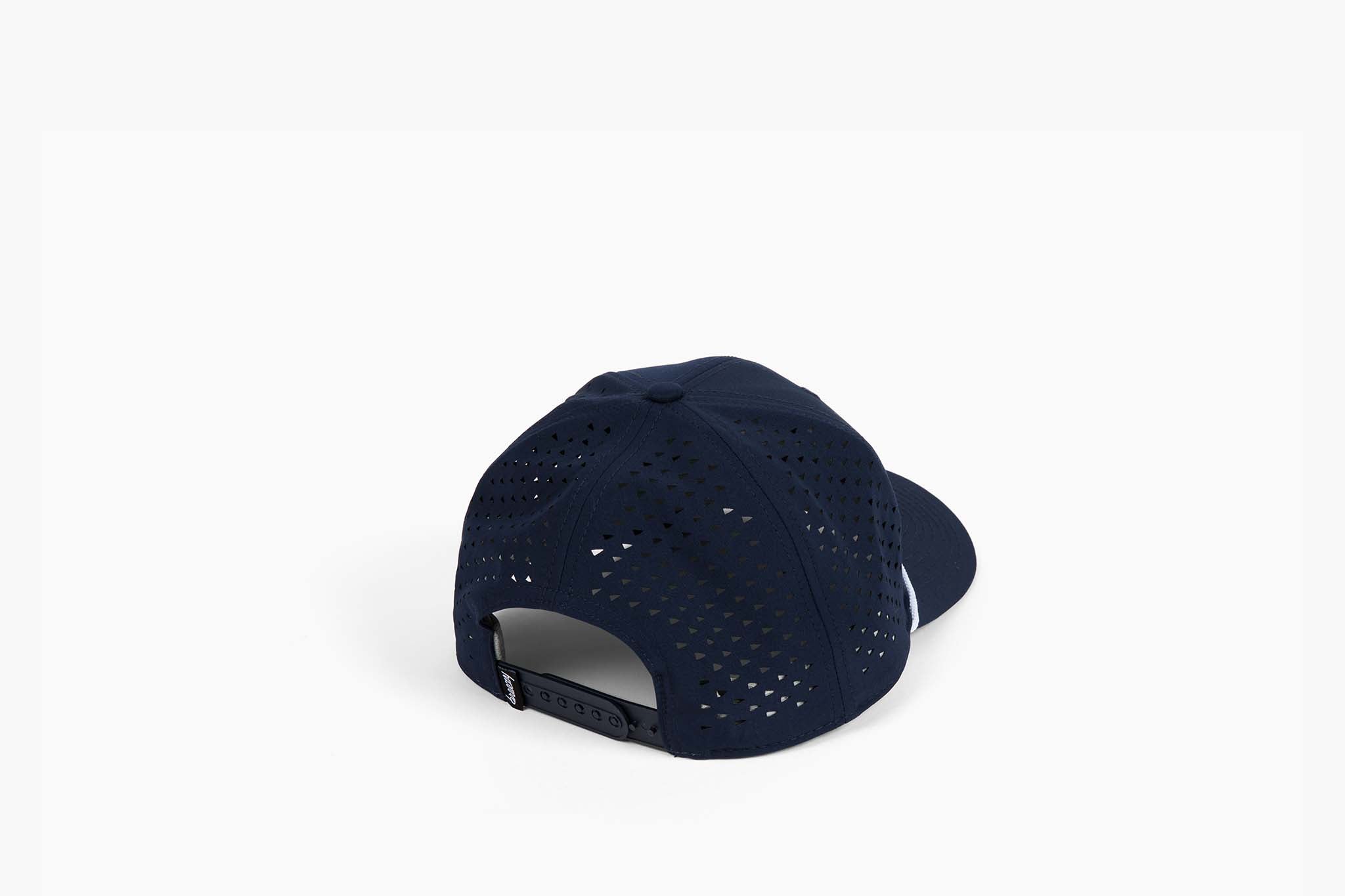 Have A Day Perforated Performance Hat - Navy Blue Breathable Baseball Cap for Running, Hiking & Outdoor Activities