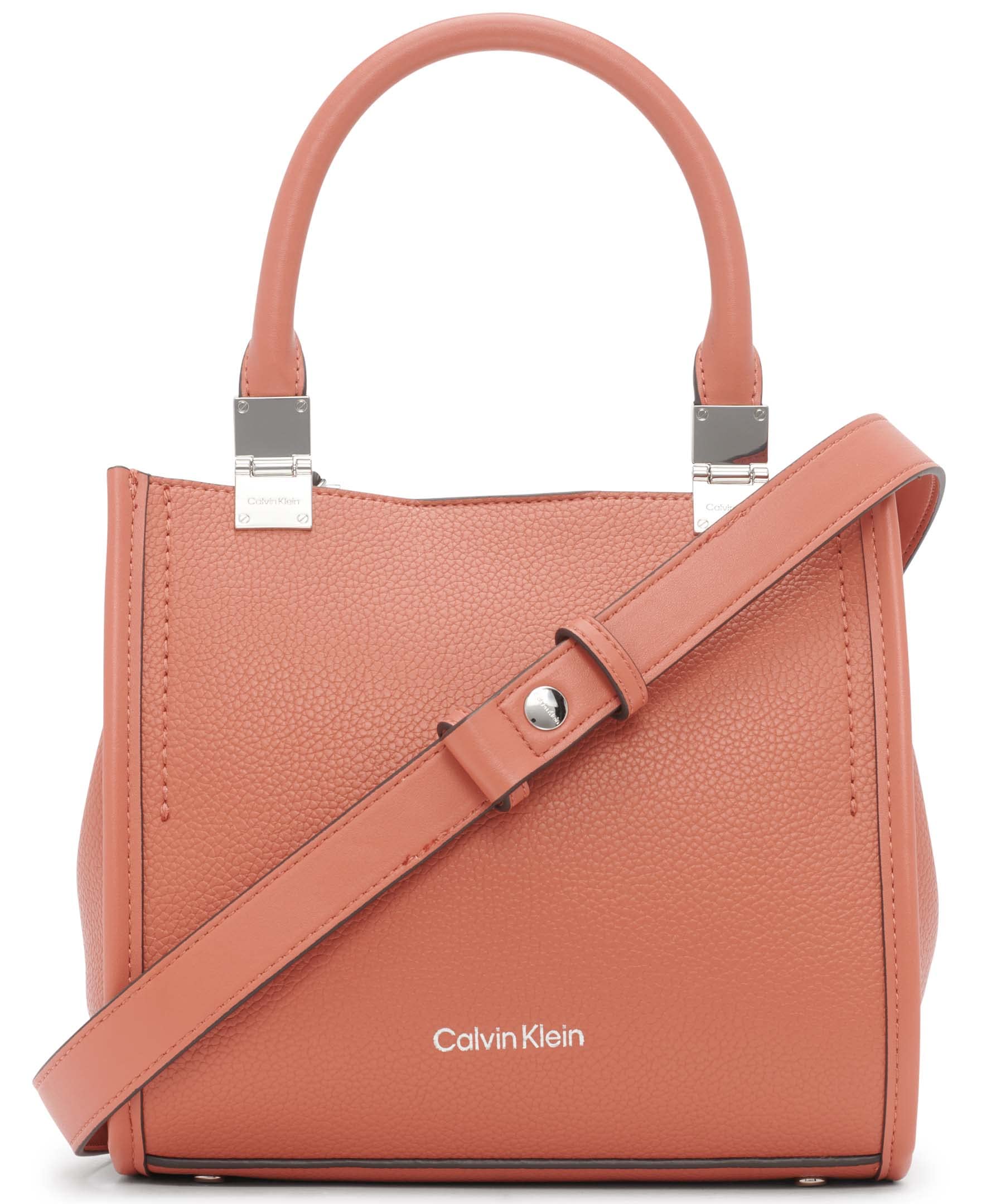 Calvin Klein Sophia Triple Compartment Crossbody Bag for Women | Stylish Leather Shoulder Purse with Multiple Pockets | Perfect for Work, Travel & Everyday Use