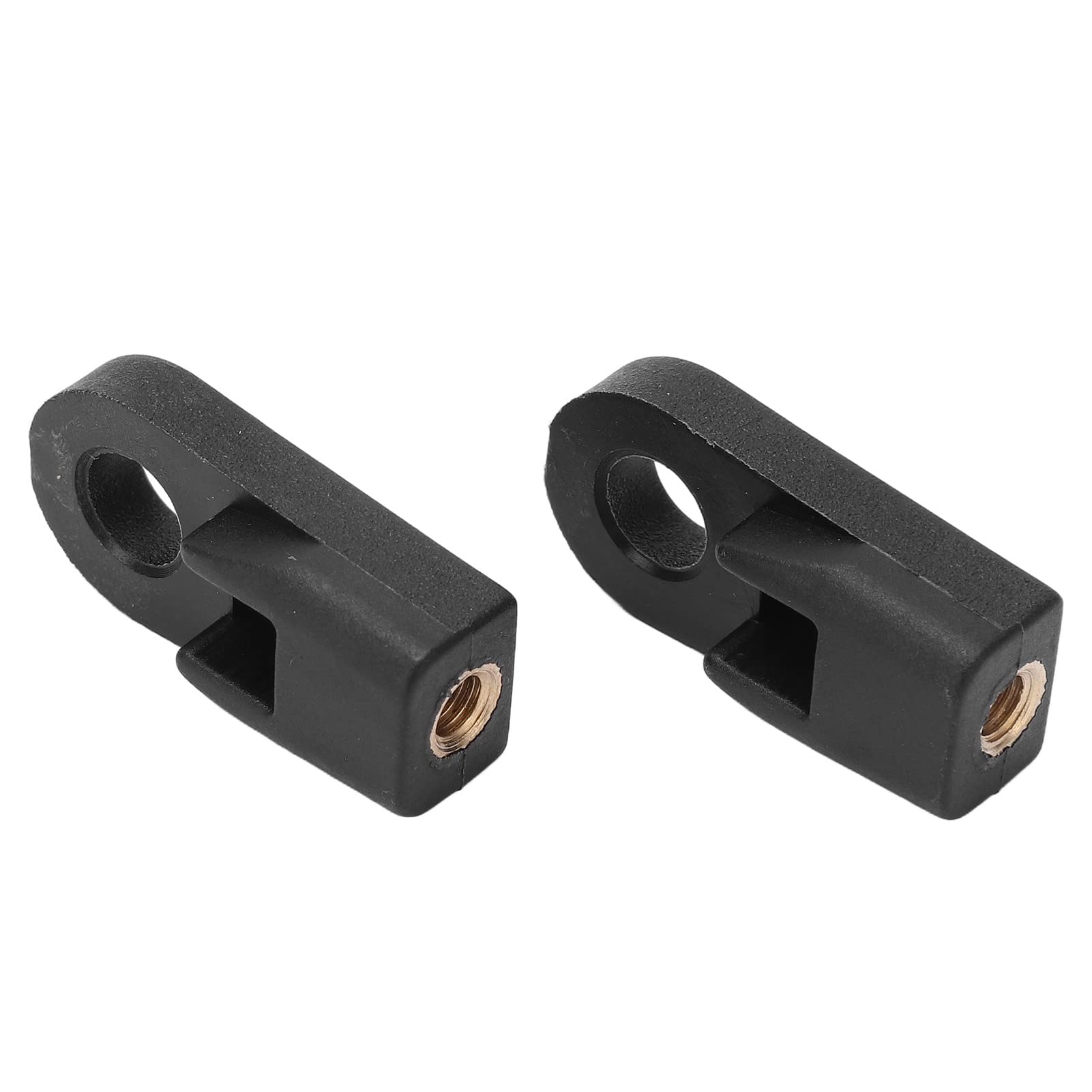 Outboard Control Box Cable End Connector - 2 Pcs ABS Copper Replacement (6727595600) | Compatible with Marine Boat Engine Control Systems | Perfect for Outboard Motor Repair & Maintenance