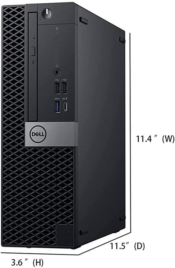 Dell OptiPlex Desktop Computer - Intel Core i5 Processor up to 4.20GHz, 16GB RAM, 512GB SSD, Windows 11 Pro, WiFi & Bluetooth, DVD Drive - Perfect for Home Office, Business & Gaming