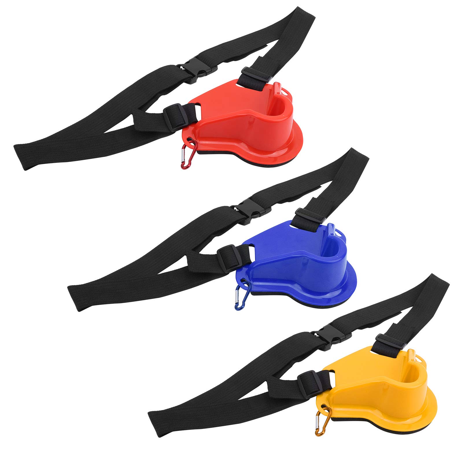 Alomejor Adjustable Fishing Belly Belt - Portable Fishing Pole Holder & Waist Support for Anglers - Perfect for Freshwater, Saltwater & Shore Fishing