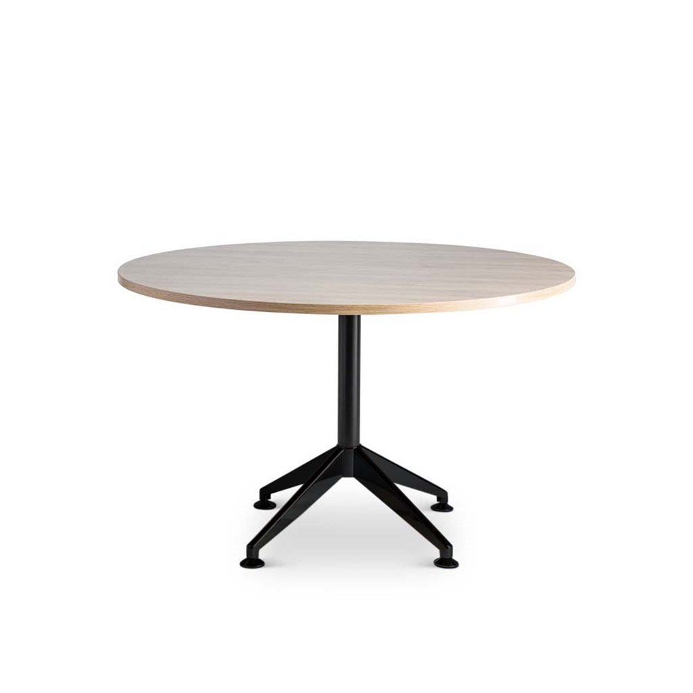 Eiffel Round Meeting Table - Modern Conference Room Furniture for Office & Home Workspaces | Perfect for Team Meetings, Brainstorming & Collaborative Work