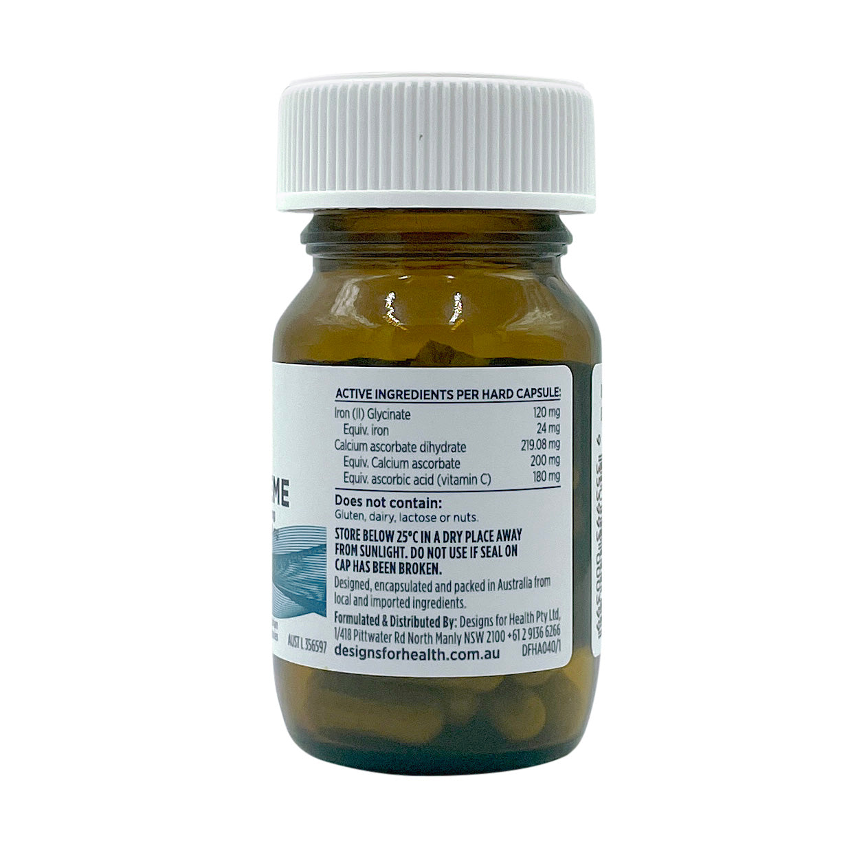 Designs For Health Ferro Supreme - Iron Supplement for Energy & Immune Support - Supports Healthy Blood & Vitality - Ideal for Active Lifestyles & Wellness Routines