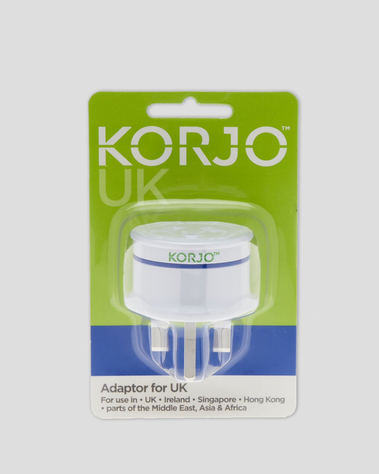 Universal UK Travel Adapter Plug - White | Compact & Lightweight for International Travel | Perfect for UK, Europe, Asia & More