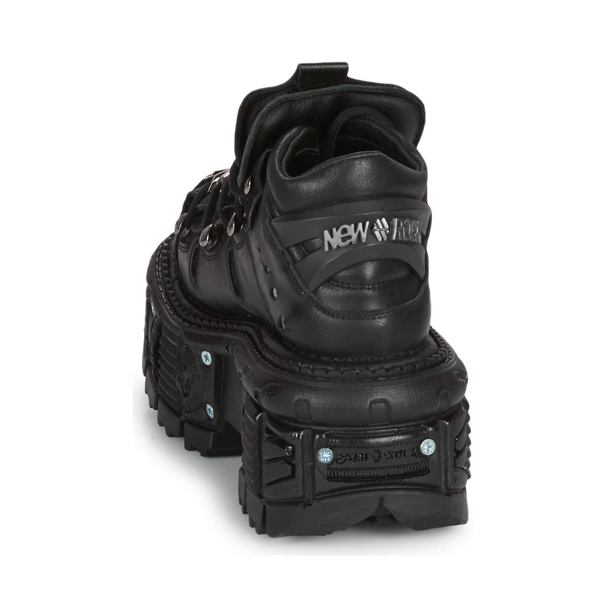 New Rock M-Tank106-C1 Unisex Platform Boots for Men & Women - Gothic Punk Style, Comfortable & Durable for Concerts, Parties & Everyday Wear
