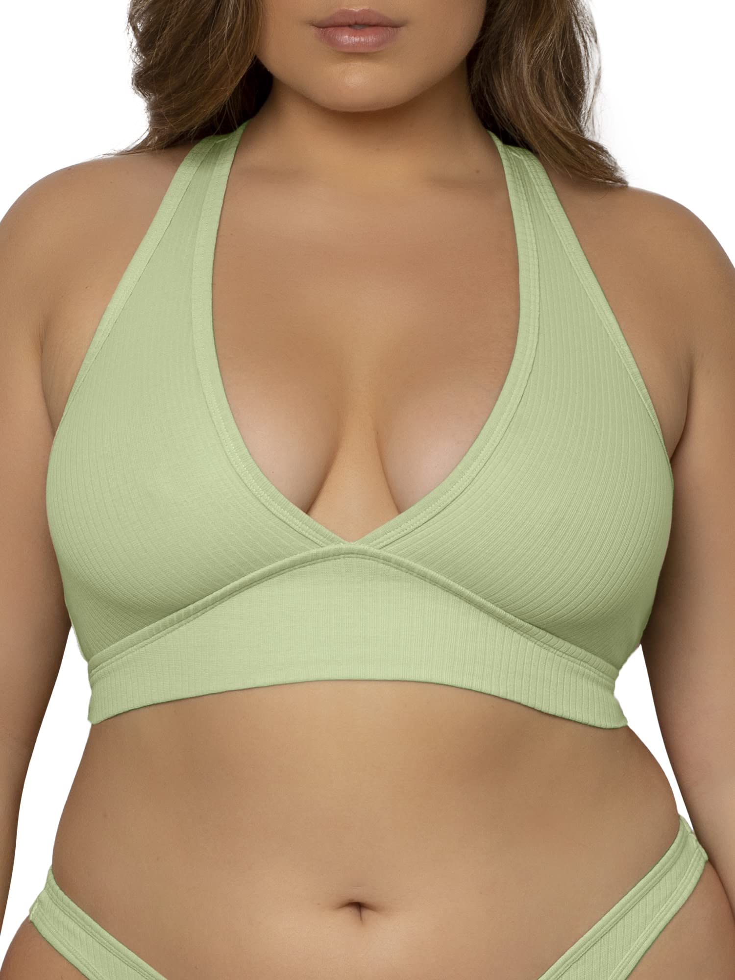 Smart & Sexy Women's Cloud Cotton Comfort Wireless Bralette - Ultra Soft Lounge Bra for Yoga, Sleep & Everyday Wear