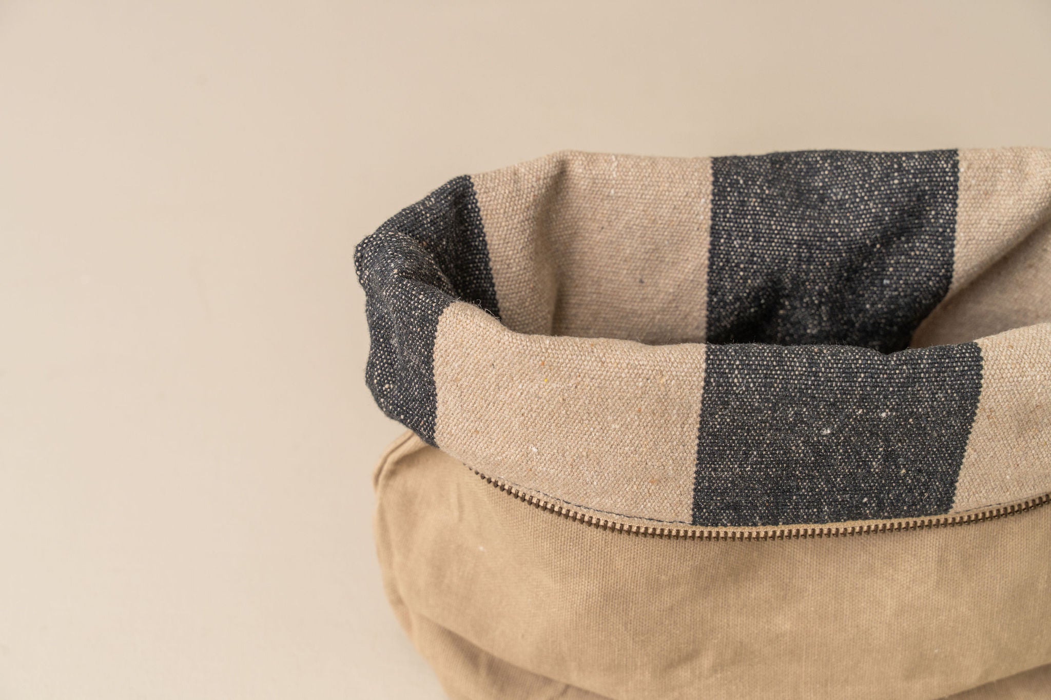 Journey Makeup Canvas Bag | Eco-Friendly Travel Cosmetic Pouch for Women | Perfect for Travel, Gym, and Everyday Use