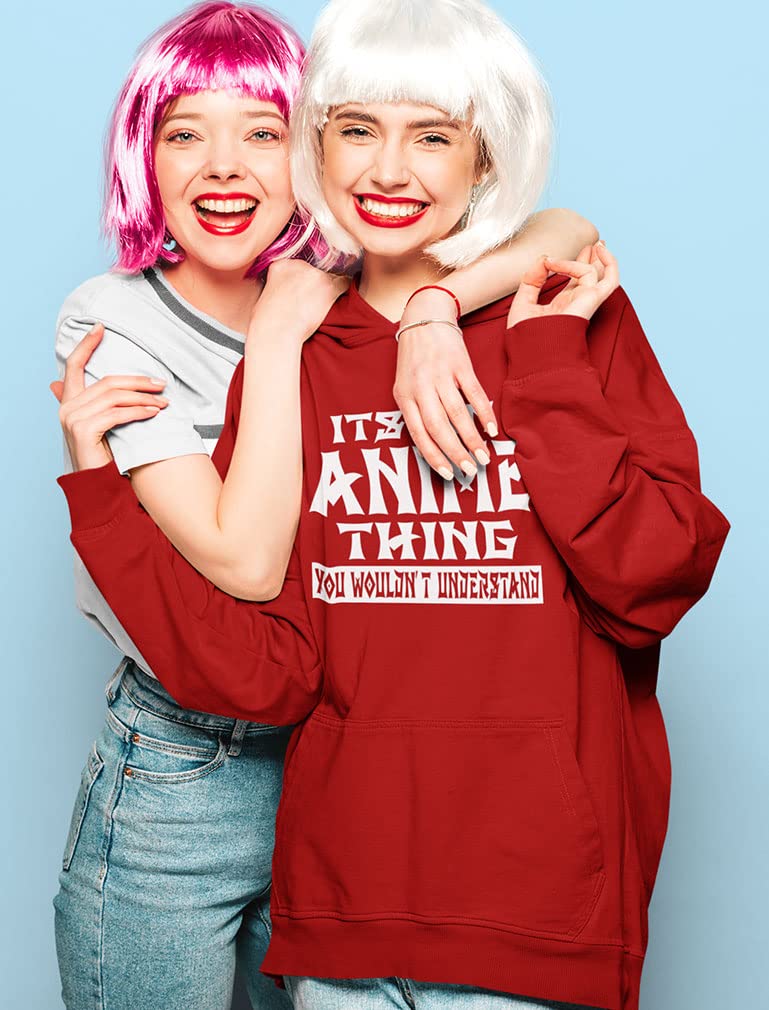 Anime Hoodies for Women & Teen Girls - Manga Graphic Pullover Sweatshirt | Casual Wear, Cosplay & Gift for Anime Fans