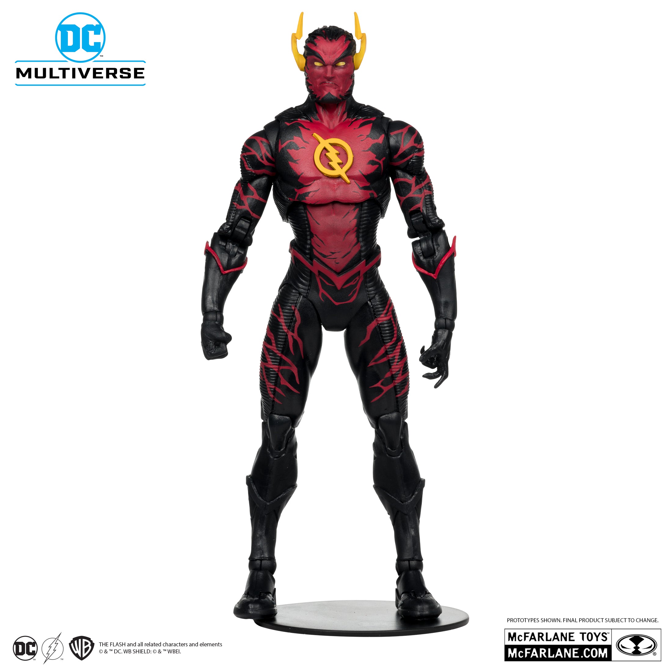 Reverse Flash (New 52) Platinum Edition DC Multiverse Action Figure by McFarlane Toys - Perfect for Collectors, DC Comics Fans & Superhero Display Scenes