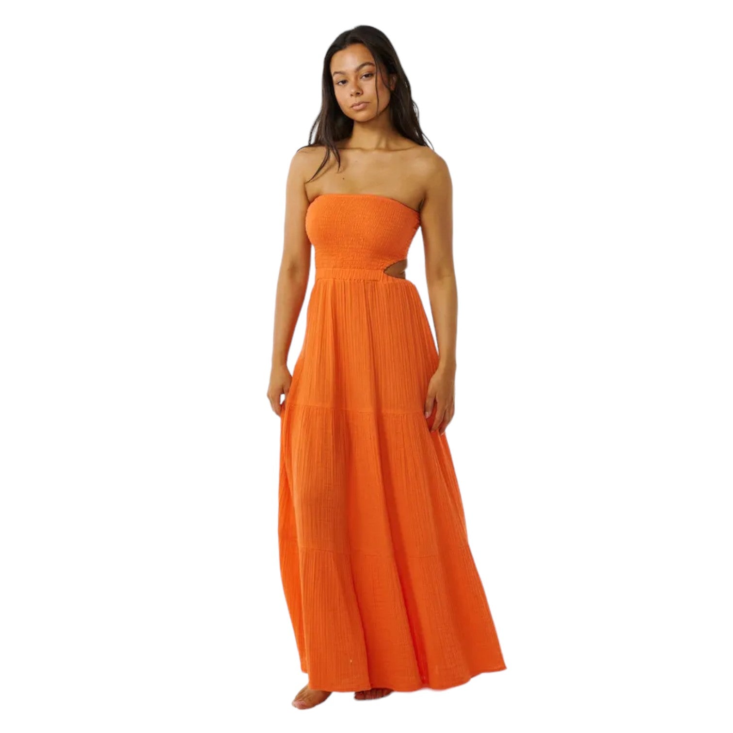 Rip Curl Women's Premium Surf Maxi Dress - Long Sleeve Beach Cover Up for Summer Vacation, Surfing, and Casual Wear