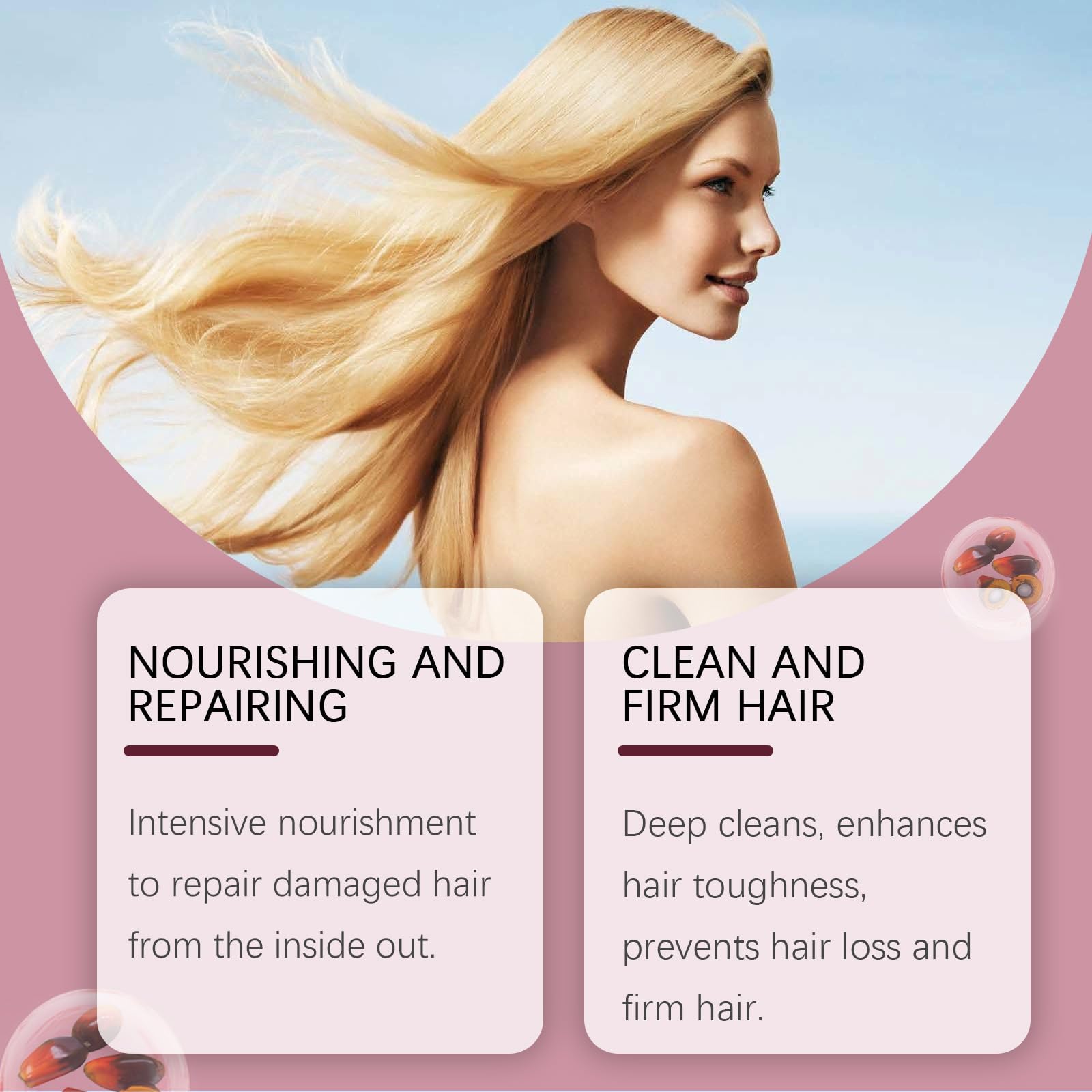 Organic Bata-na Shampoo and Conditioner Set (2pcs) - Sulfate-Free, Natural Hair Care for Dry & Damaged Hair - Perfect for Daily Use & Salon-Quality Results at Home