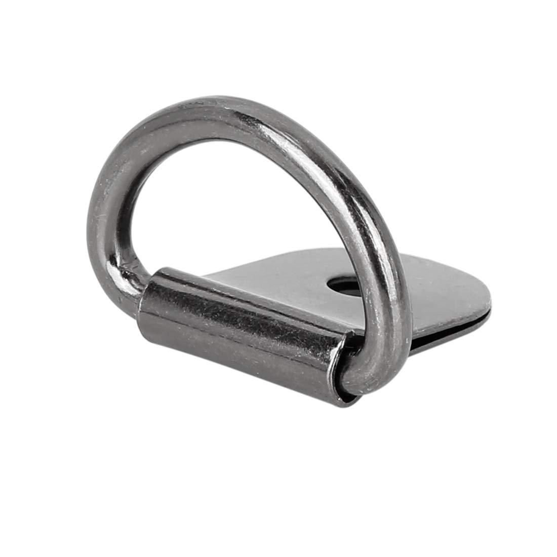 X AUTOHAUX 30pcs Titanium Tone D-Shaped Tie Down Anchors - Heavy Duty Lashing Rings for Car, Truck, Trailer, RV & Boat Cargo Securing - Perfect for Transporting Equipment, Furniture & Outdoor Gear