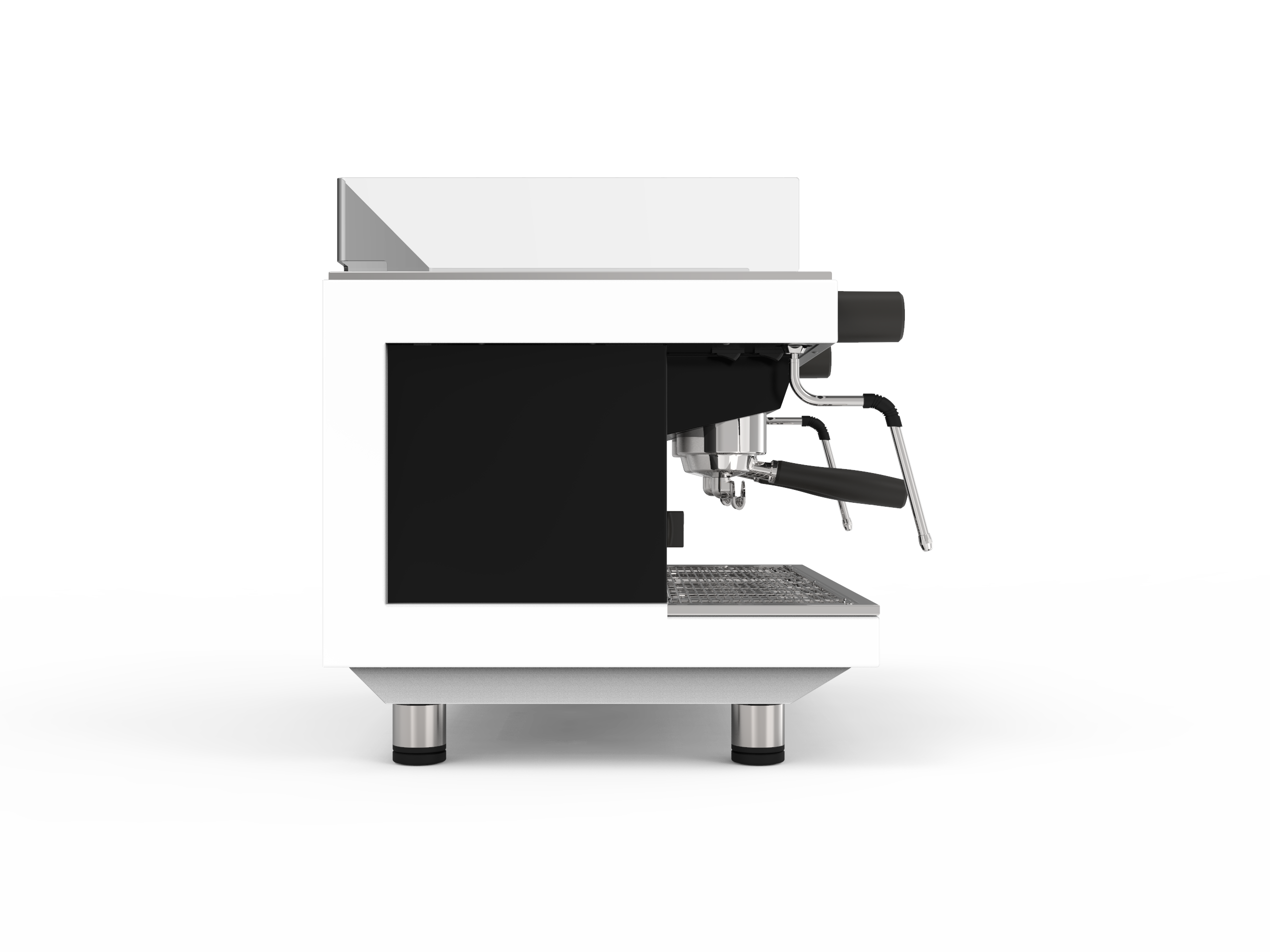 Sanremo ZOE Compact 2-Group Espresso Machine - White/Black | Professional Coffee Bar & Home Cafe Solution