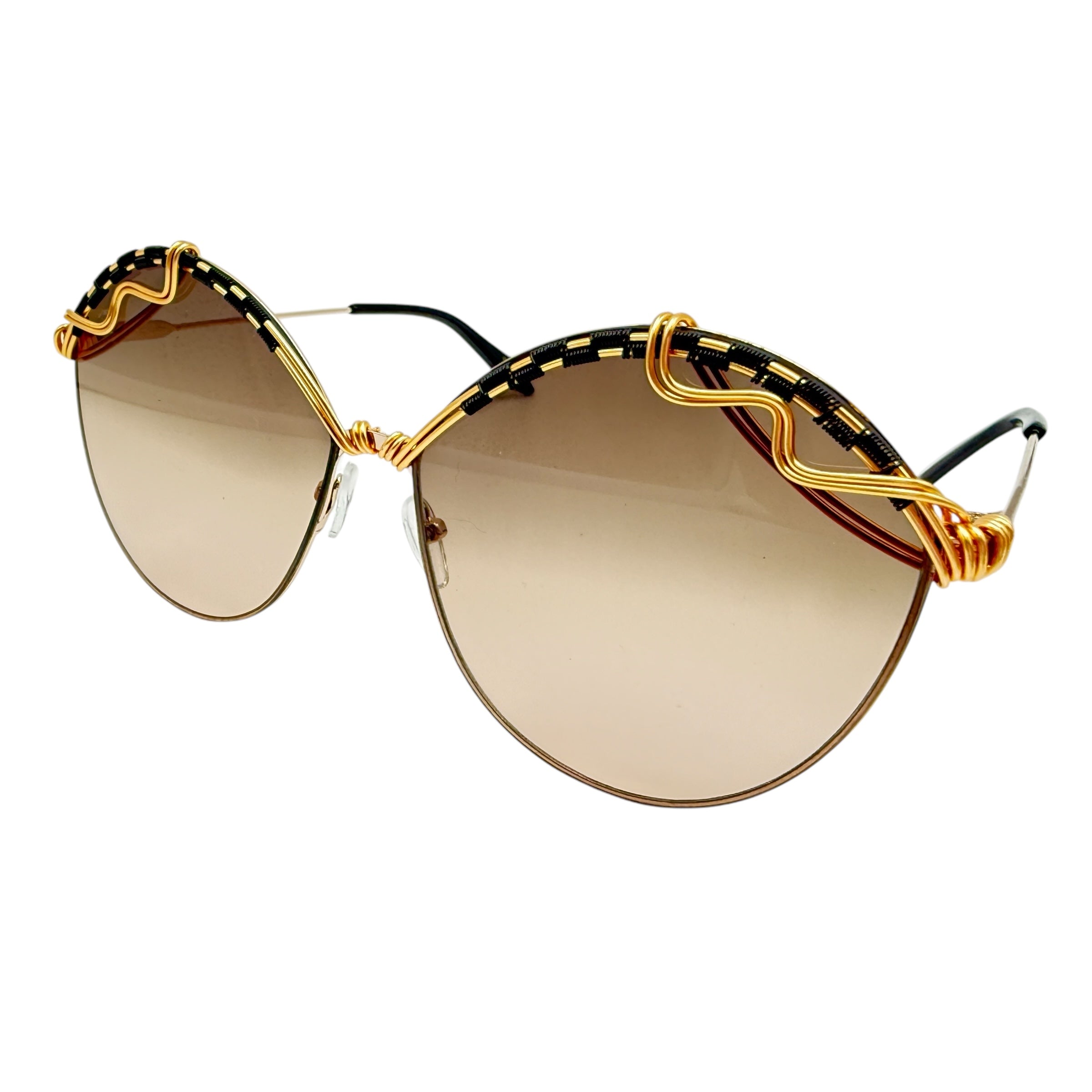 OPUS Oversized Round Sunglasses for Women - UV400 Protection, Polarized Lenses, Fashionable Retro Style - Perfect for Beach, Driving & Outdoor Activities
