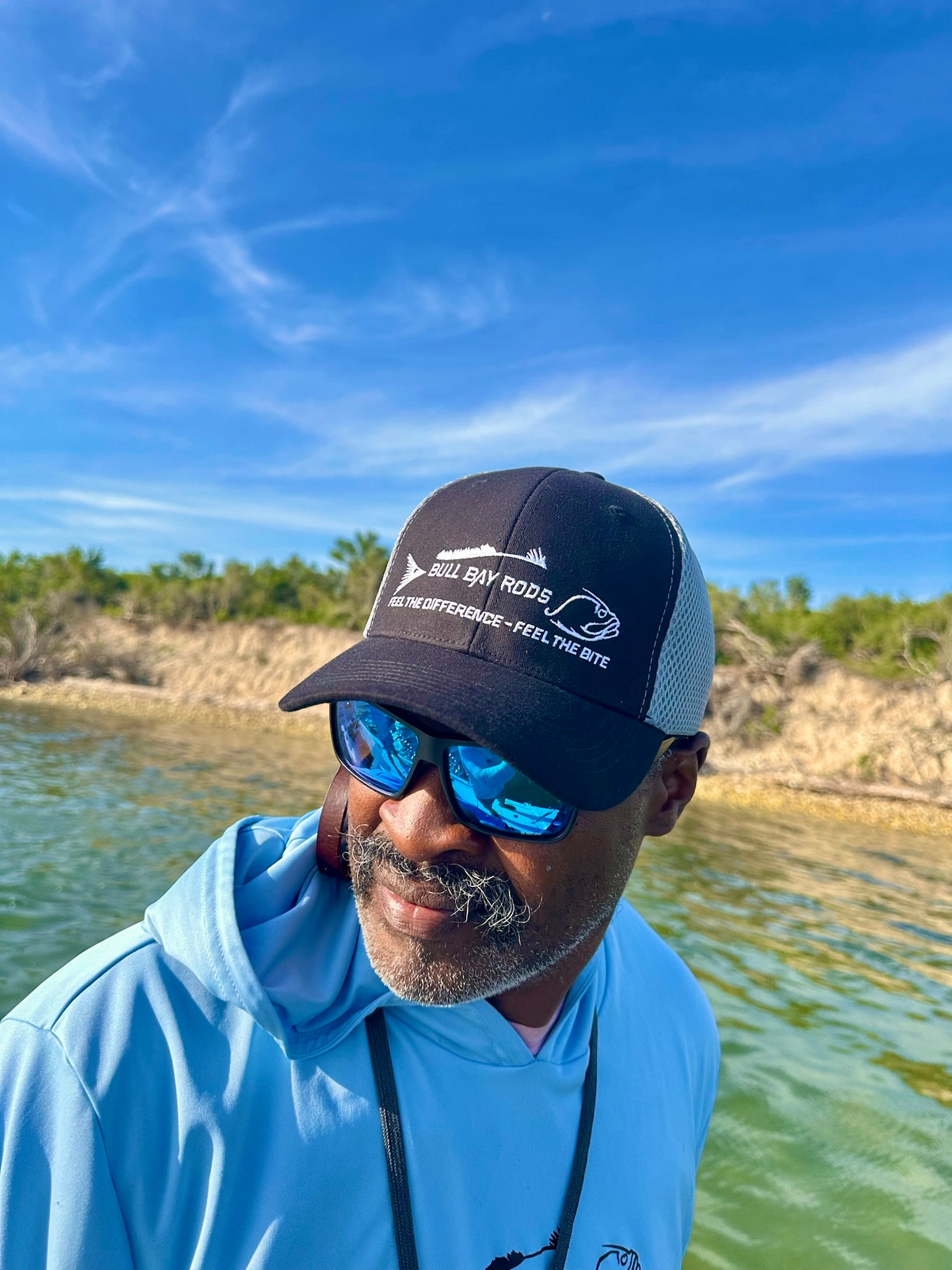Bull Bay Rods Classic Trucker Hat - Stylish & Durable Fishing Cap for Men & Women - Perfect for Outdoor Adventures, Fishing Trips & Casual Wear