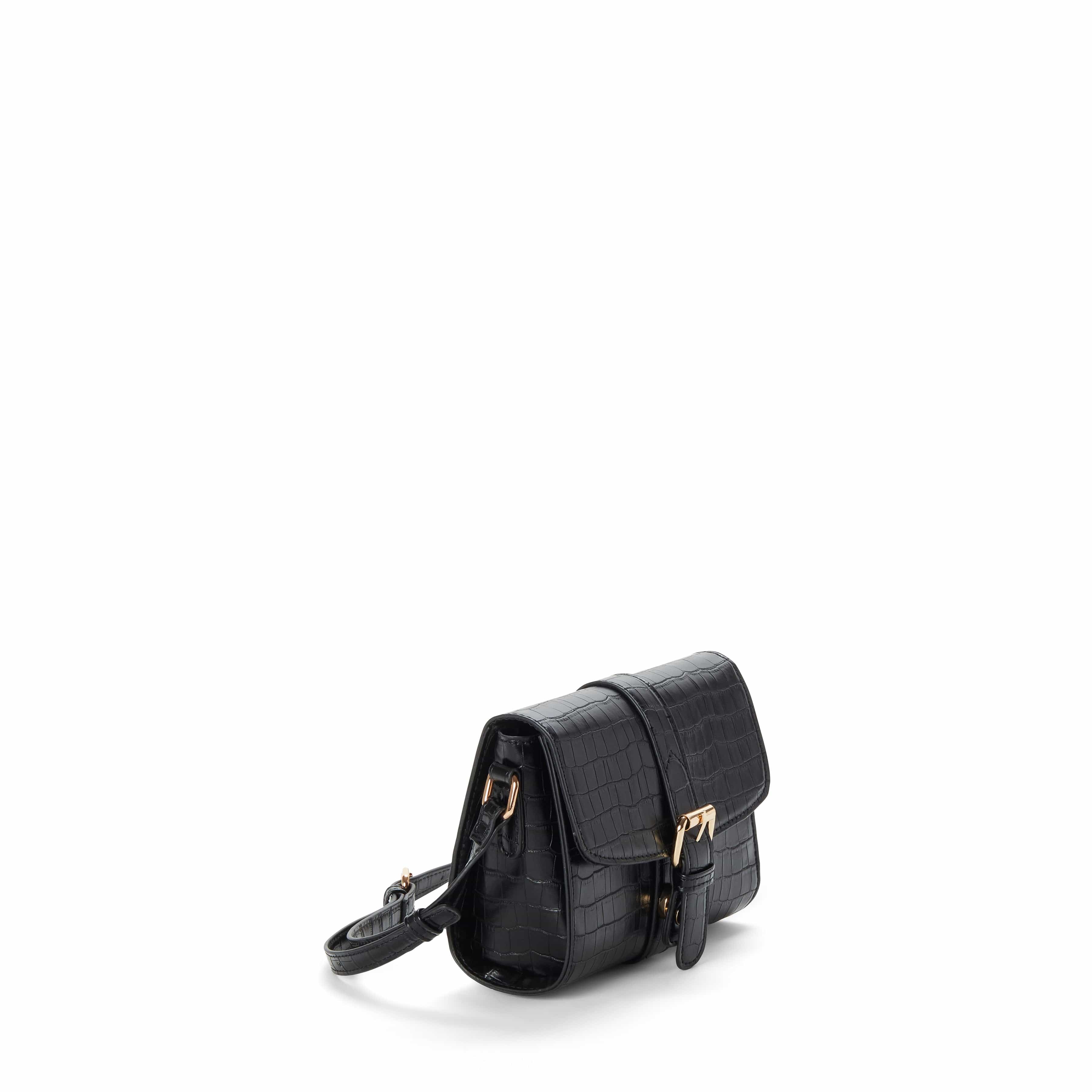 Lindsay II Vegan Leather Crossbody Bag for Women | Stylish Croco-Embossed Purse in Multiple Colors | Perfect for Work, Travel & Everyday Use