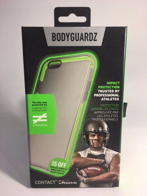 BodyGuardz Clear Protective Case for iPhone 6/6s - Slim Scratch-Resistant Cover with Military-Grade Protection | Perfect for Everyday Use, Travel & Outdoor Activities