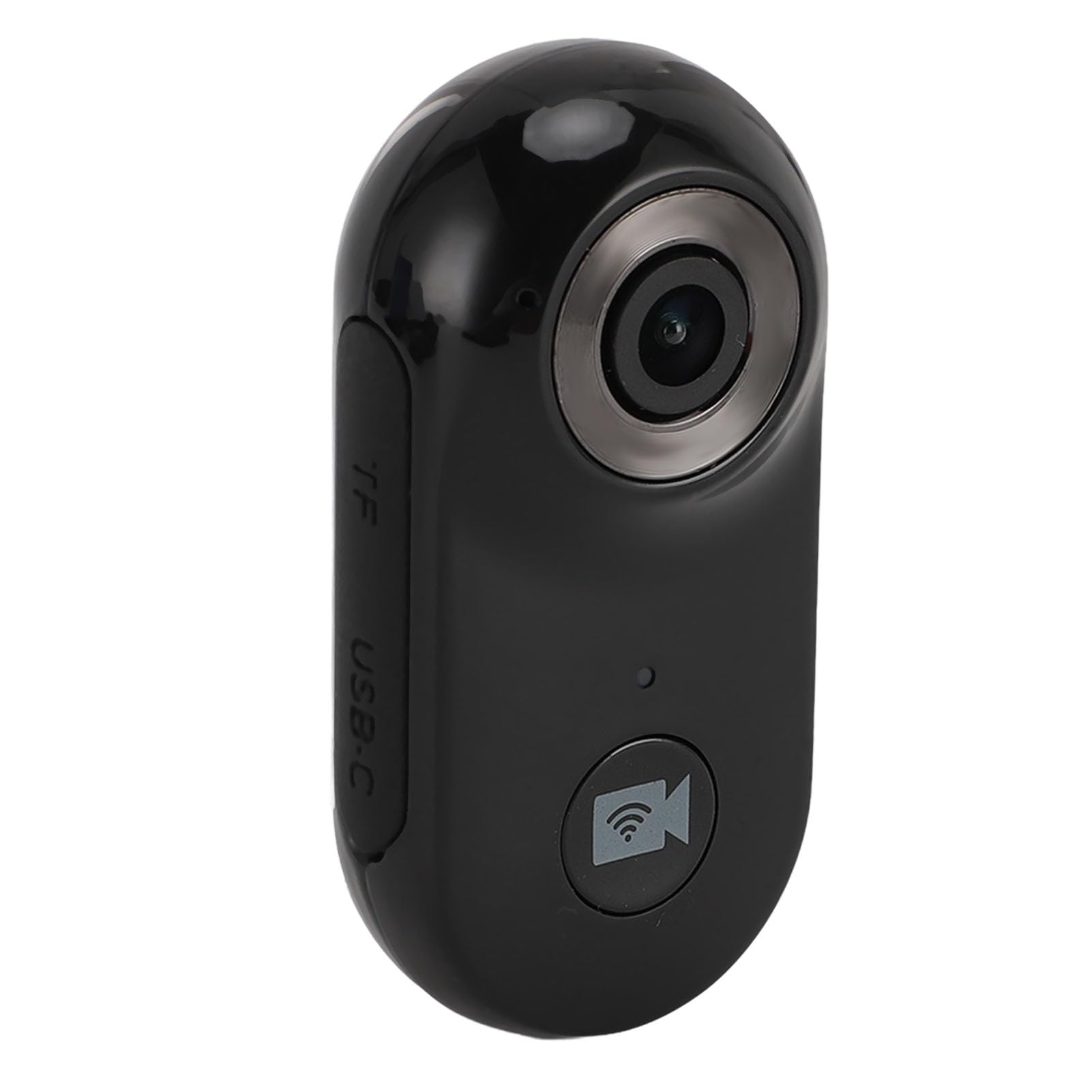 Plyisty Cat Collar Camera - 170° Wide Angle 1080P HD Mini Action Camera with Back Clip | Wearable Pet Camera for Dogs & Cats | Perfect for Indoor/Outdoor Adventures, Home Security & Pet Monitoring