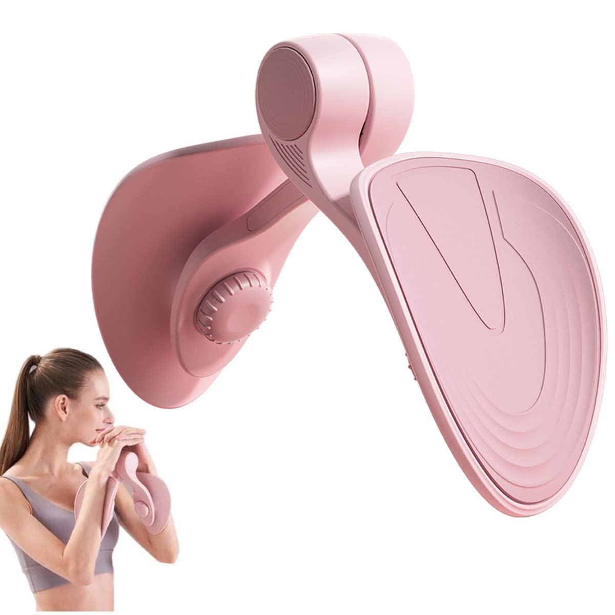 Ergonomic S-Shaped Pelvic Floor Exerciser for Women - Portable Hip & Pelvic Muscle Trainer - Postpartum Recovery & Strengthening - Ideal for Home, Gym & Postnatal Fitness Routines