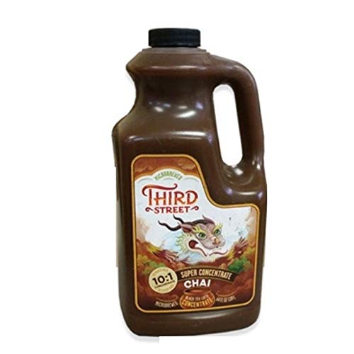 Third Street Chai Authentic Super Concentrate Black Tea - 2 Pack | Premium Indian Spiced Tea for Lattes & Baking | Perfect for Home Cafes & Gift Giving