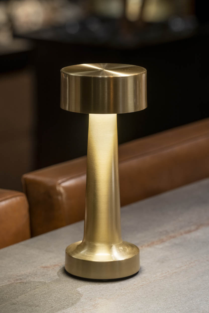 Theia Touch Rechargeable Flameless LED Candle Lamp - Perfect for Home Decor, Romantic Dinners, and Relaxing Ambiance
