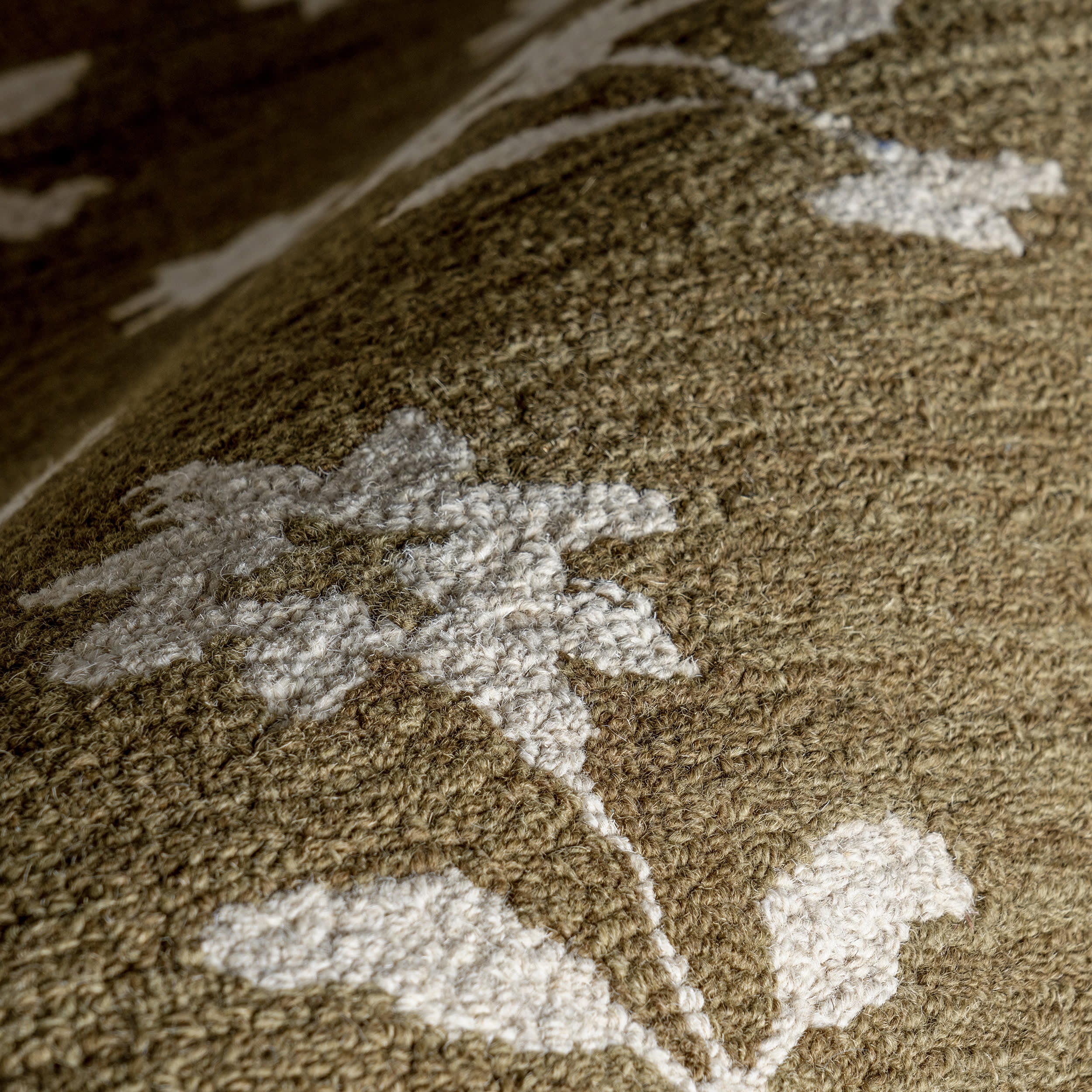 Ella Wool Rug in Taupe - Soft & Durable Handmade Area Rug for Living Room, Bedroom, or Office Decor