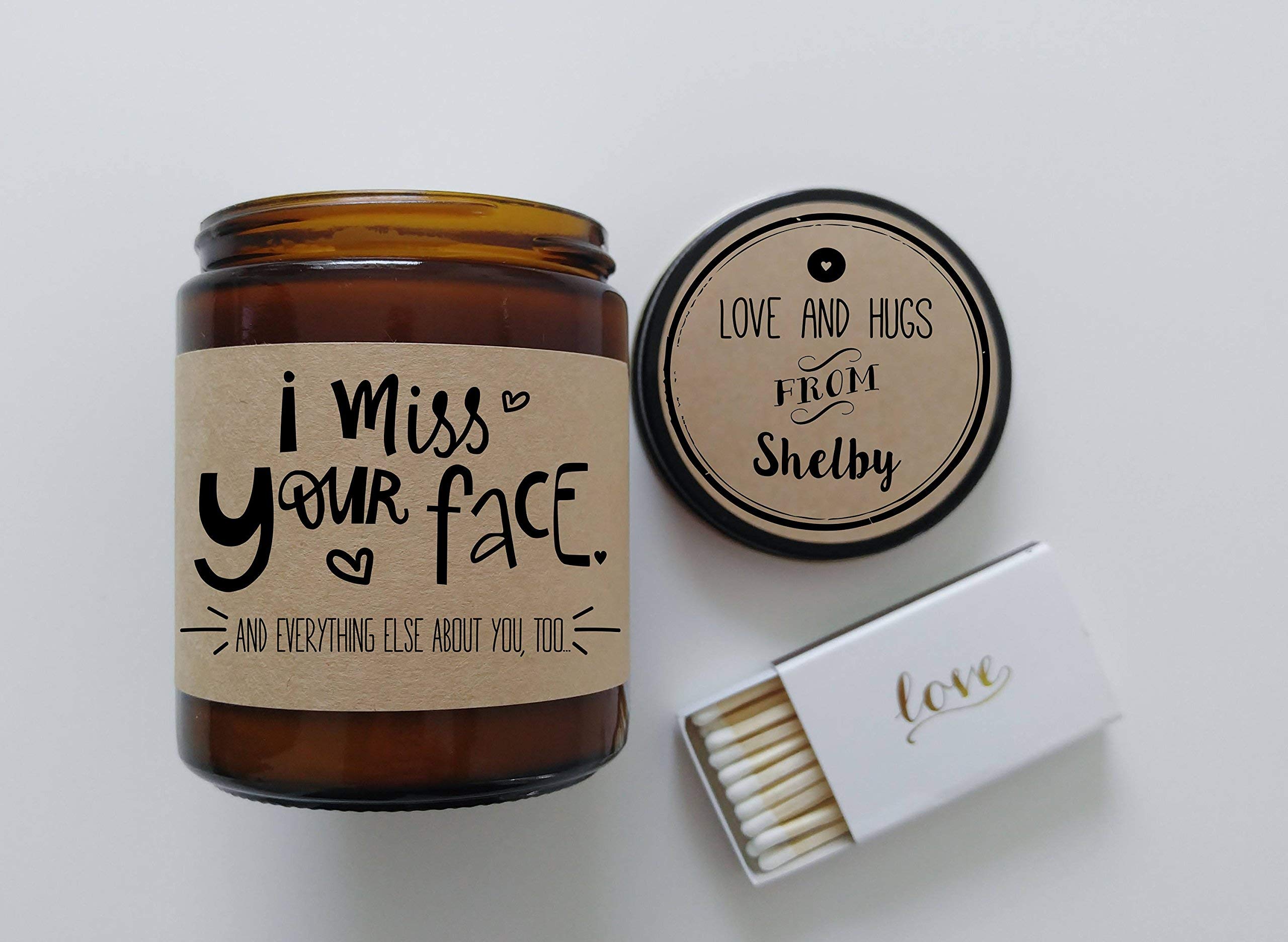 Long Distance Gift Box - Miss You Care Package for Boyfriend/Girlfriend | Valentine's Day LDR Gift | Romantic Couples Gift for Anniversaries, Birthdays & Special Occasions | Perfect for Surprise Deliveries & Thoughtful Gestures