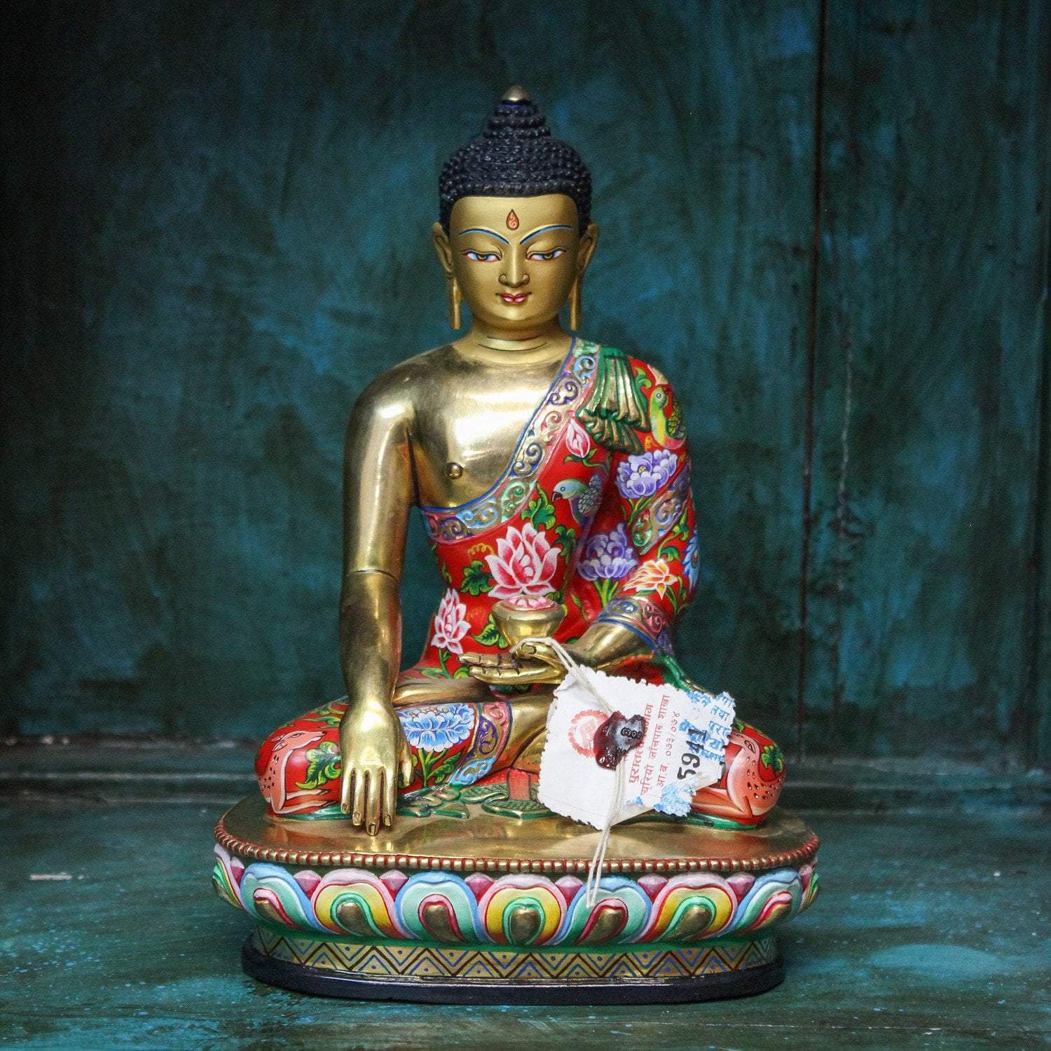 9 Inch Shakyamuni Buddha Statue - Handcrafted Meditation & Home Decor for Yoga, Zen Garden, and Spiritual Altar